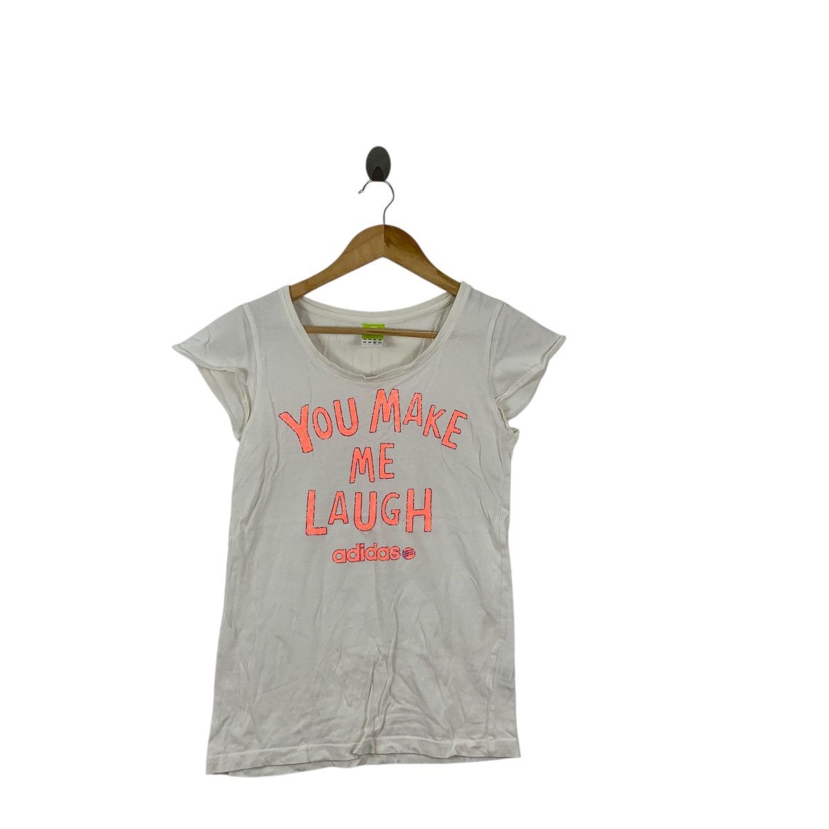 Adidas ADIDAS NEO LABEL Collection You Make Me Laugh Tee Shirt Top Size M / US 6-8 / IT 42-44 - 4 Thumbnail