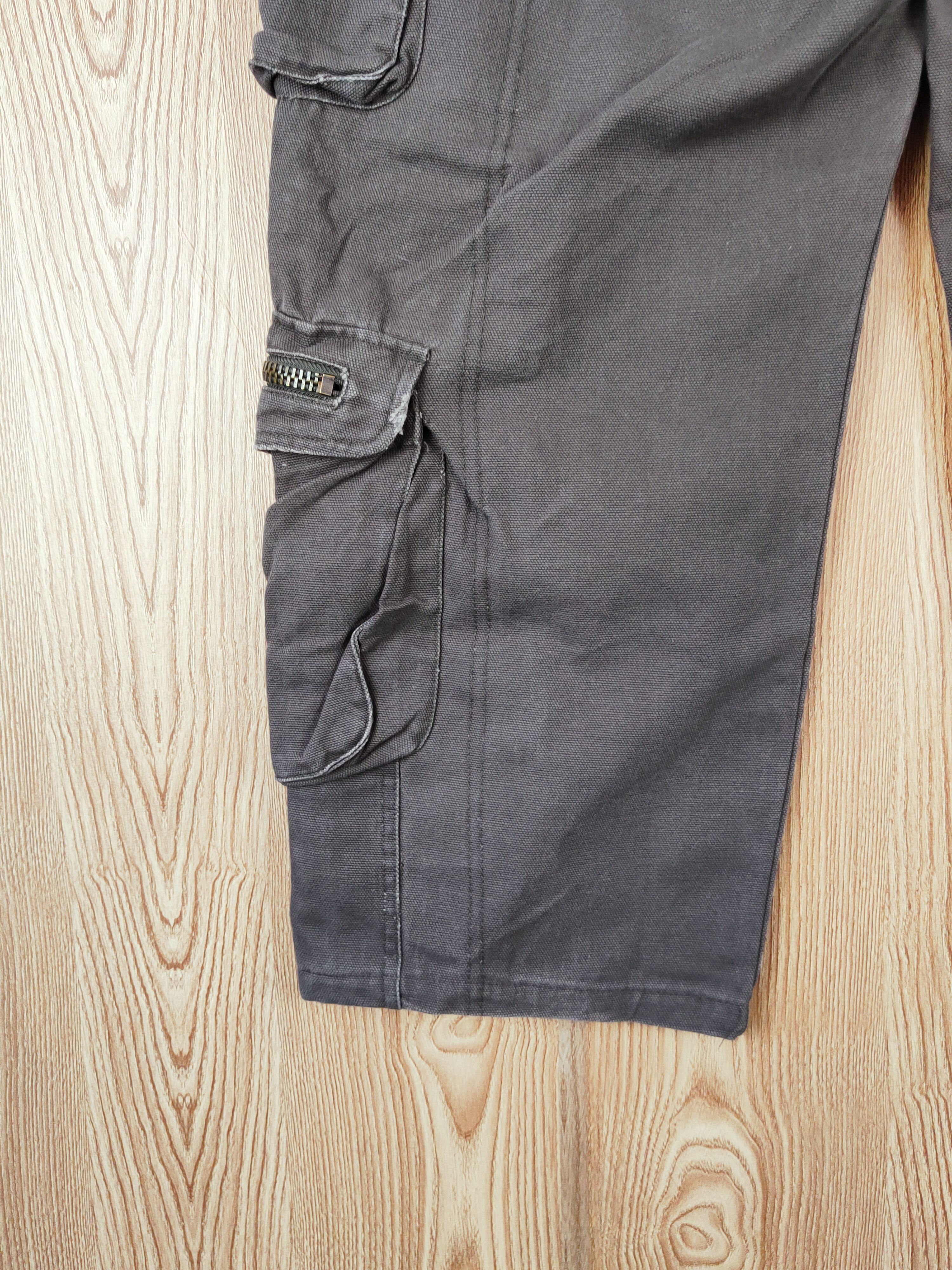Japanese Brand D Japanese Brand Dark Brown Multipocket Cargo Pants #W931 Size US 27 - 9 Thumbnail