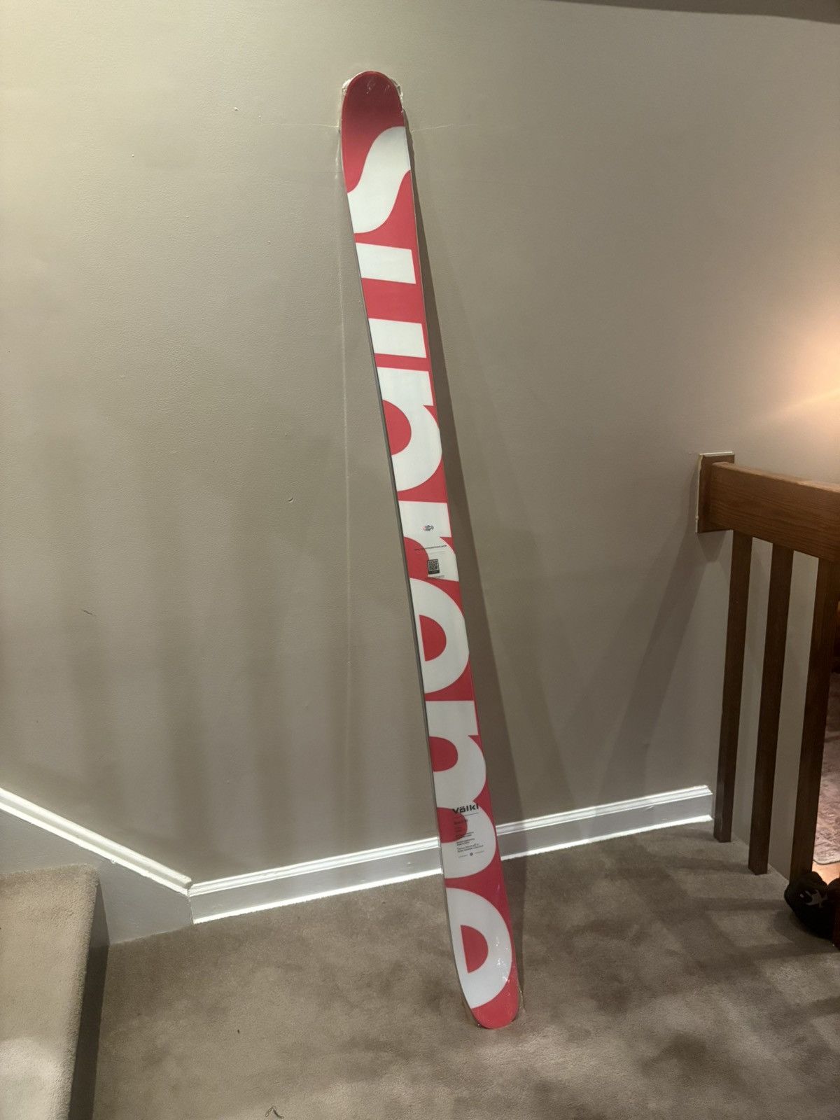 Supreme Supreme x Volkl 173cm Red Revolt 96 Skis | Grailed
