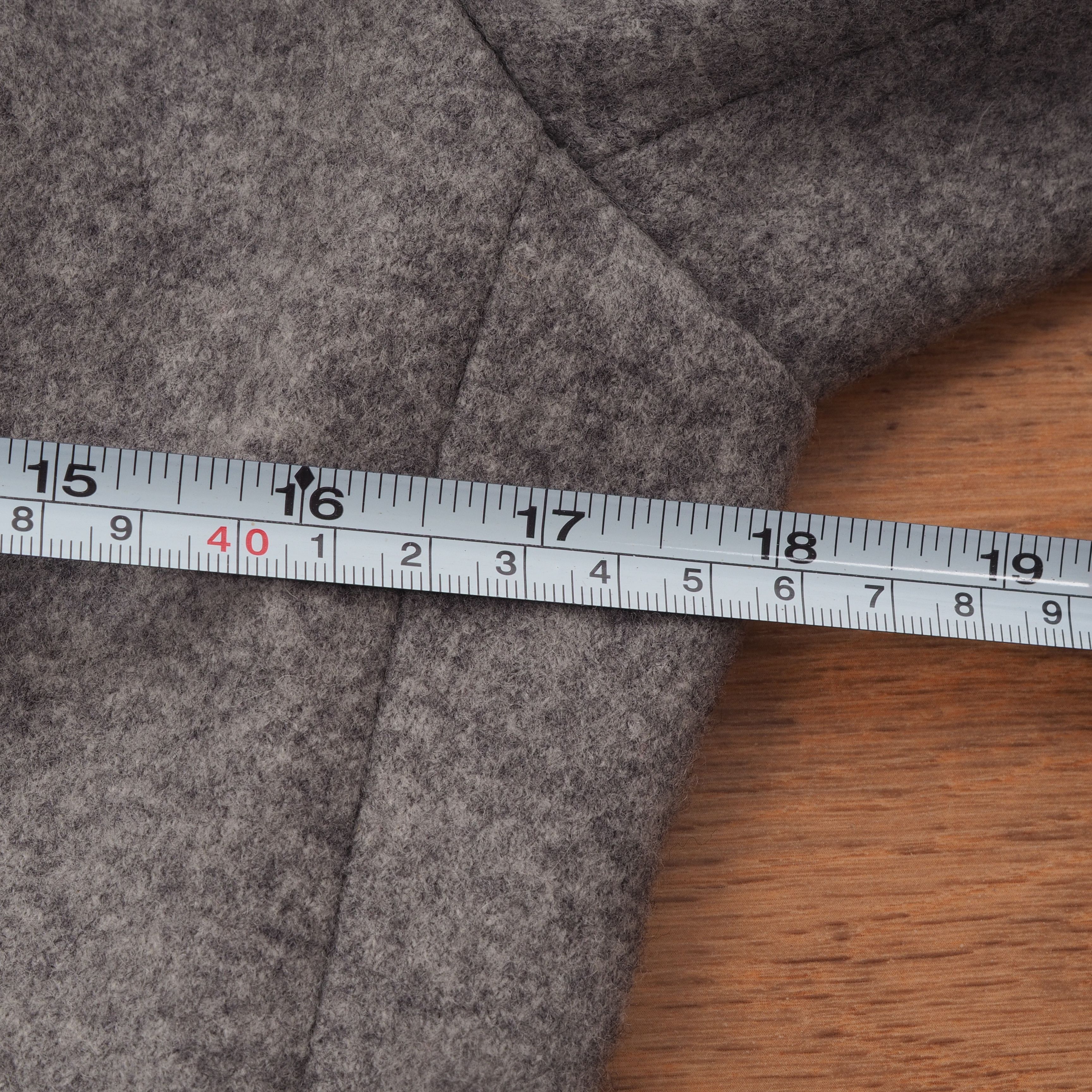 Fabiana Filippi Fabiana Filippi Women's Gray Wool Jacket Blazer Size M / US 6-8 / IT 42-44 - 8 Thumbnail