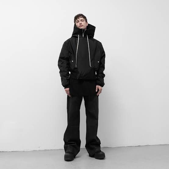Rick Owens RICK OWENS ALICE CROPPED PARKA Size US L / EU 52-54 / 3 - 3 Thumbnail