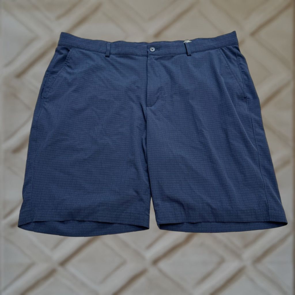 Vintage Greg Norman Performance Golf Shorts Mens 40 Navy Blue Flat Front Pockets Preppy Size US 40 / EU 56 - 1 Thumbnail