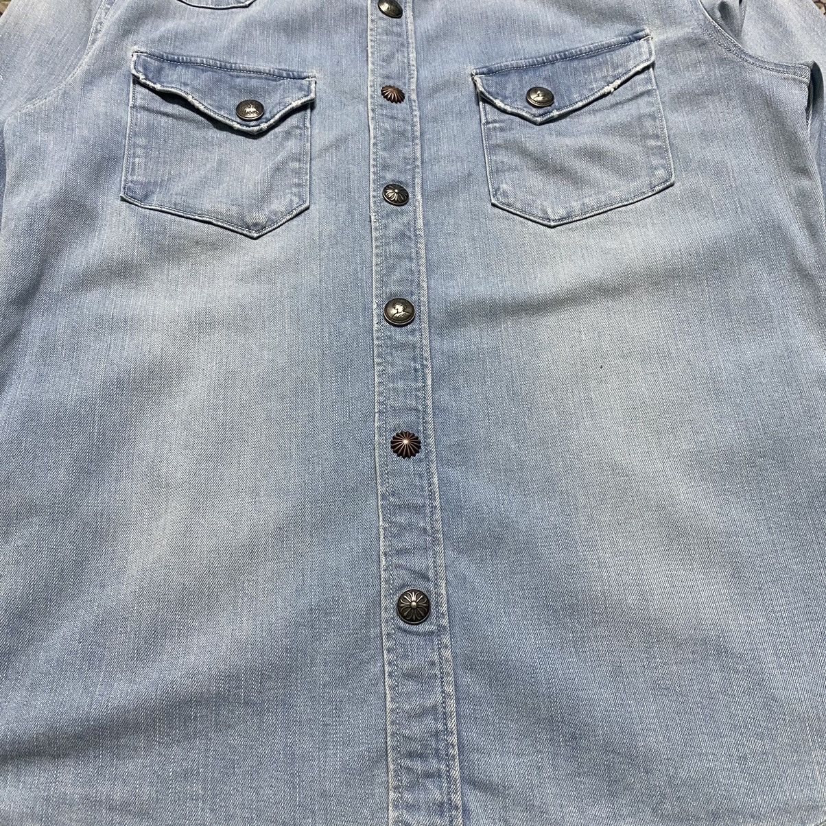 JACKROSE Jackrose Western Denim Shirt Snap Button Size US L / EU 52-54 / 3 - 18 Thumbnail
