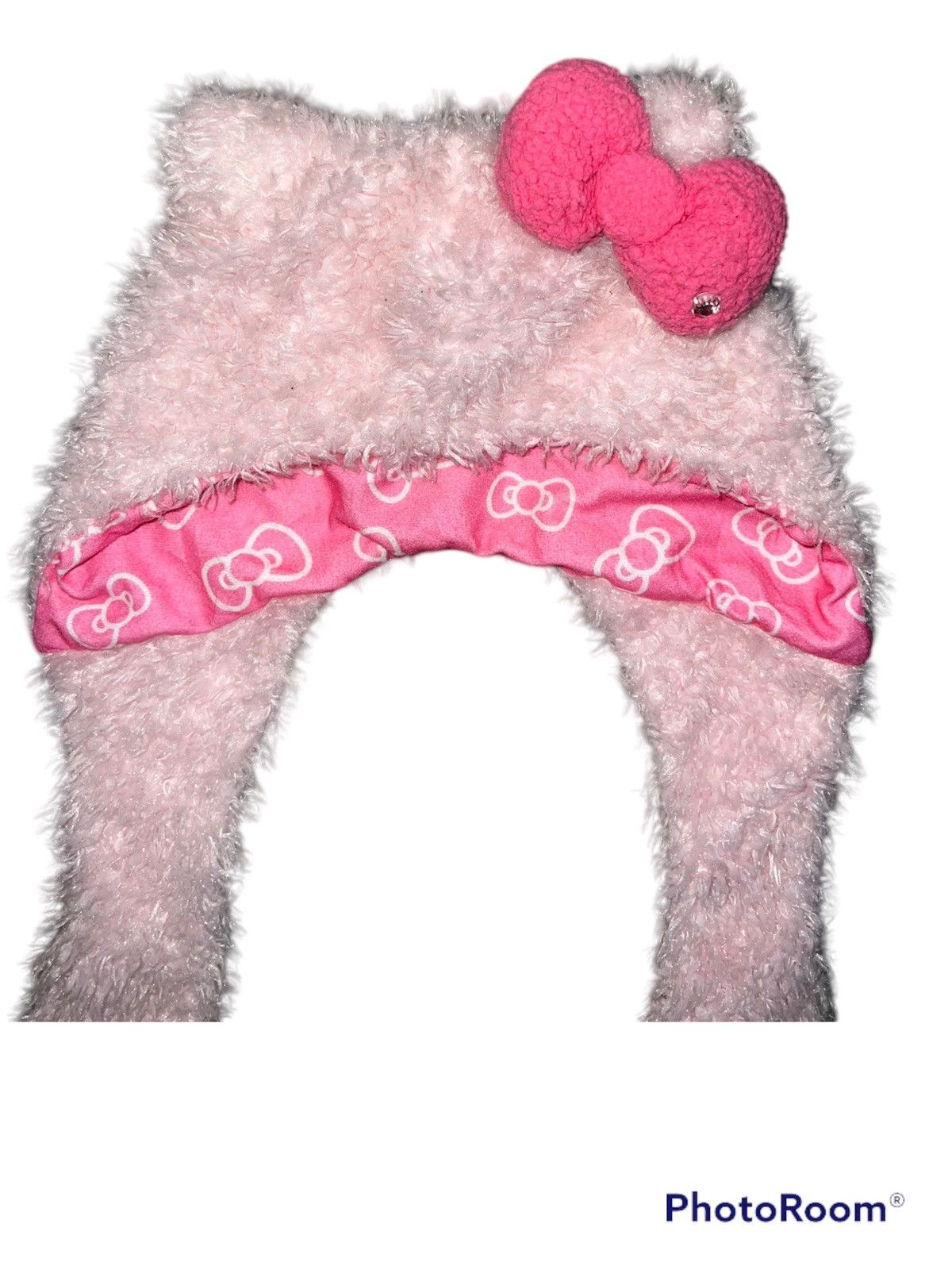 Japanese Brand Hello Kitty fur beanie🎀💖 Size ONE SIZE - 5 Thumbnail