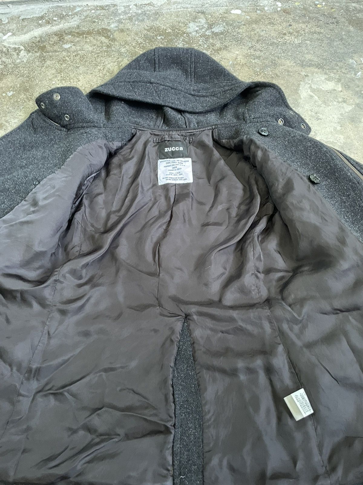 CABANE de ZUCCa Cabane De Zucca Wool Jacket With Hoodie Size US M / EU 48-50 / 2 - 4 Thumbnail