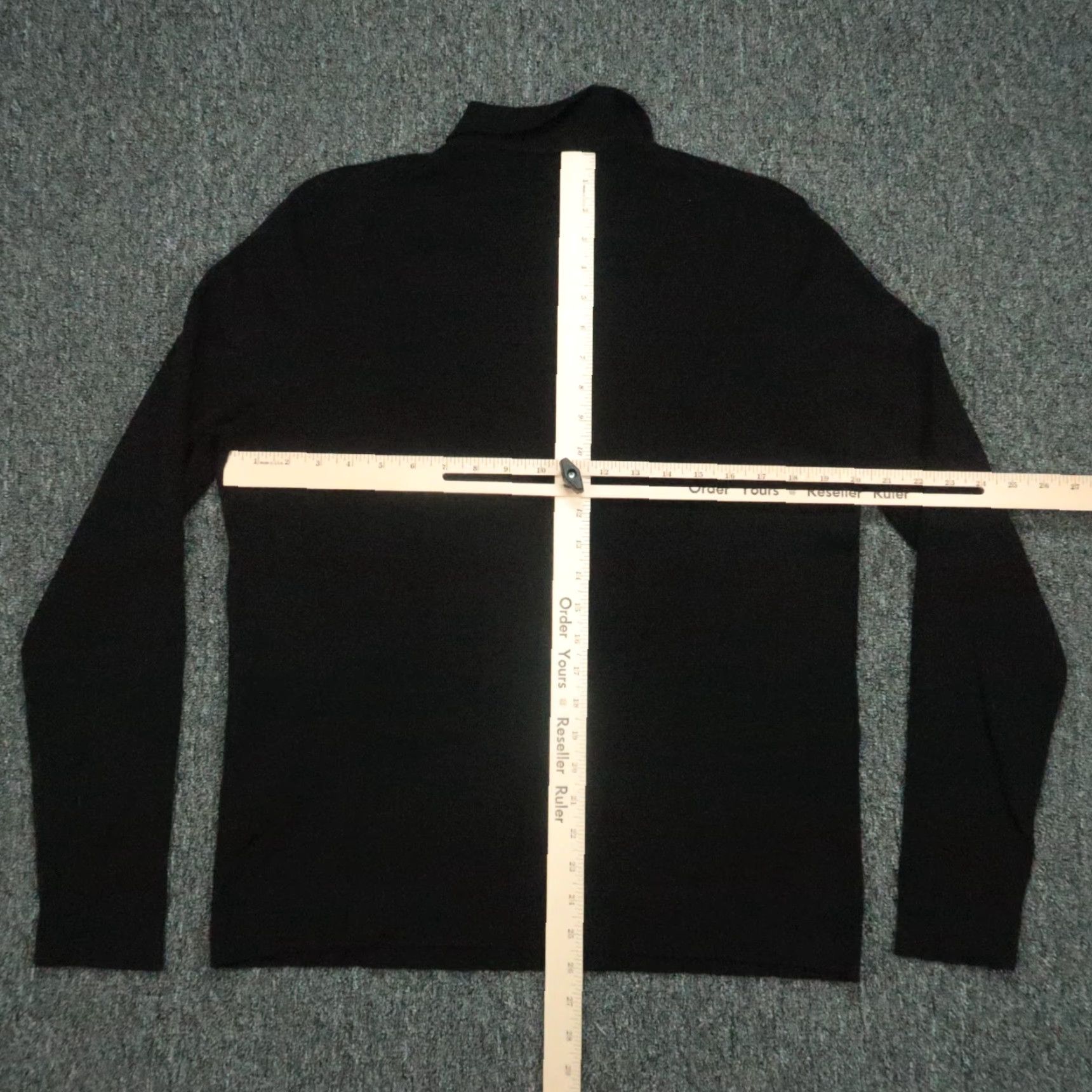 Polo Ralph Lauren VINTAGE Polo Ralph Lauren Sweater Mens XL Black Wool Blend Collared VTG Pullover Knit Size US XL / EU 56 / 4 - 4 Thumbnail