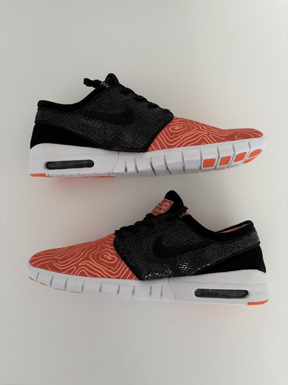 Nike Nike SB Stefan Janoski Max Premier Fish Ladder Size US 11.5 / EU 44-45 - 3 Thumbnail