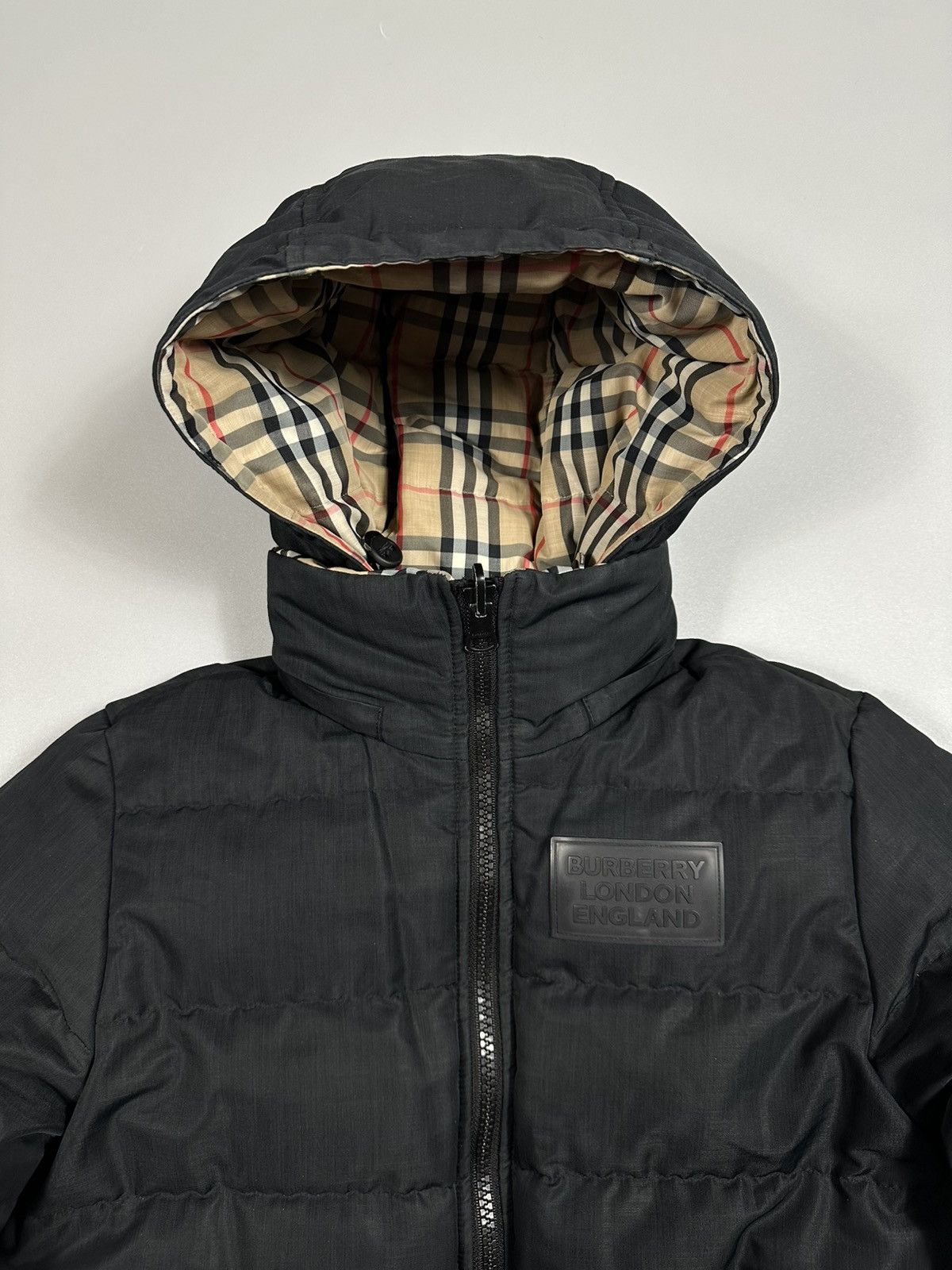 Burberry Burberry Reversible Nova Check Down Puffer Jacket Size US S / EU 44-46 / 1 - 9 Thumbnail