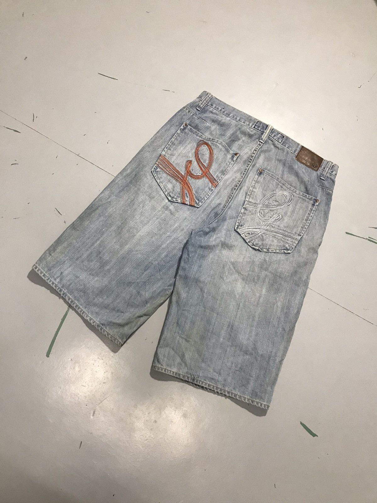 Southpole Vintage hiphop denim jort Size US 38 / EU 54 - 9 Thumbnail