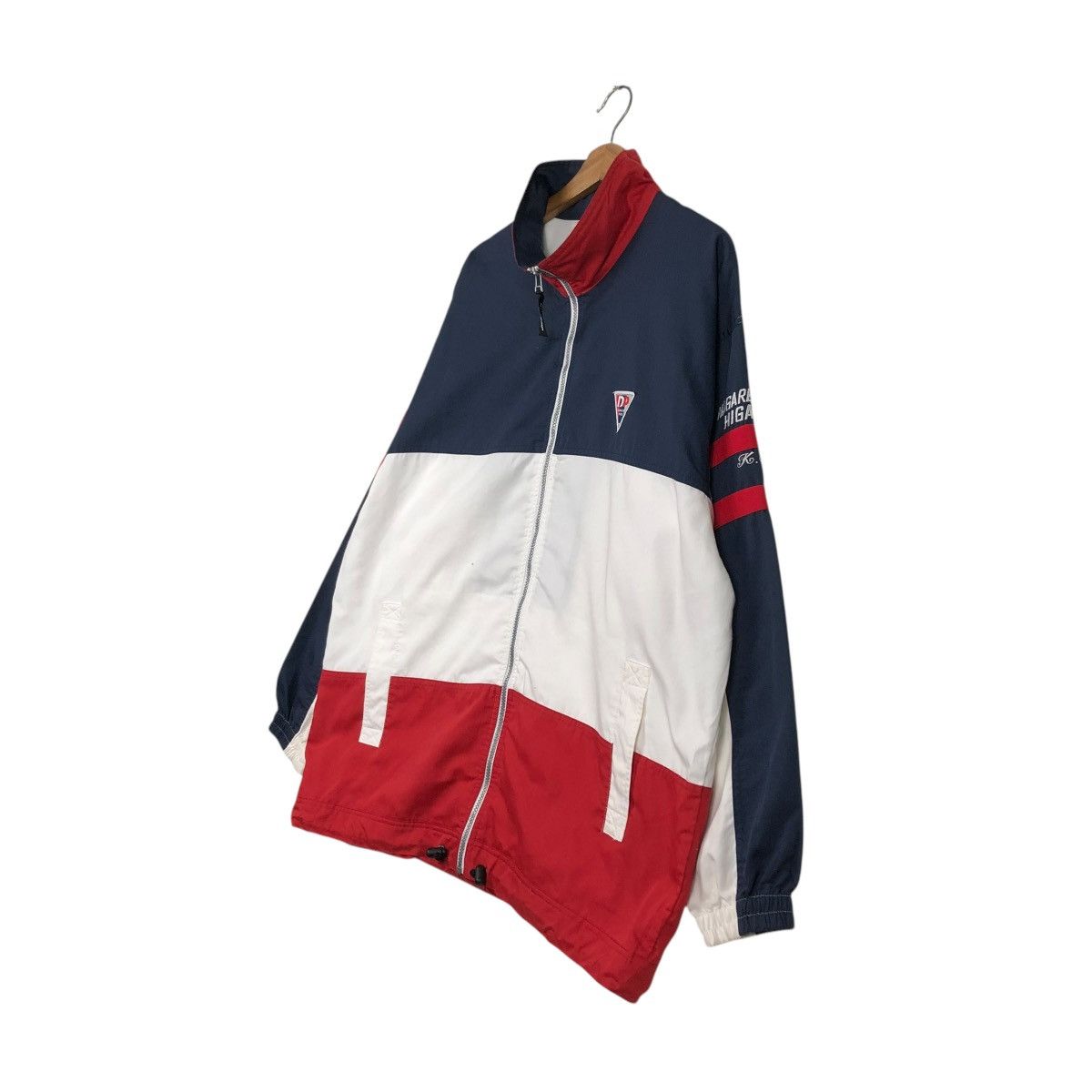 Japanese Brand 🔥VINTAGE ZIPPER LIGHT JACKET RACING DUNLOP BIG LOGO Size US L / EU 52-54 / 3 - 3 Thumbnail