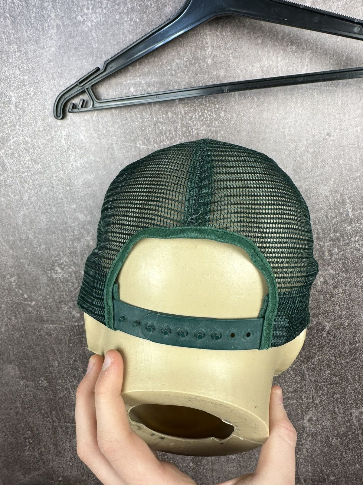 Vintage USA ARMY TIRES TRUCKER HAT CAP SNAPBACK VINTAGE 80s 90s AUTO Size ONE SIZE - 5 Thumbnail