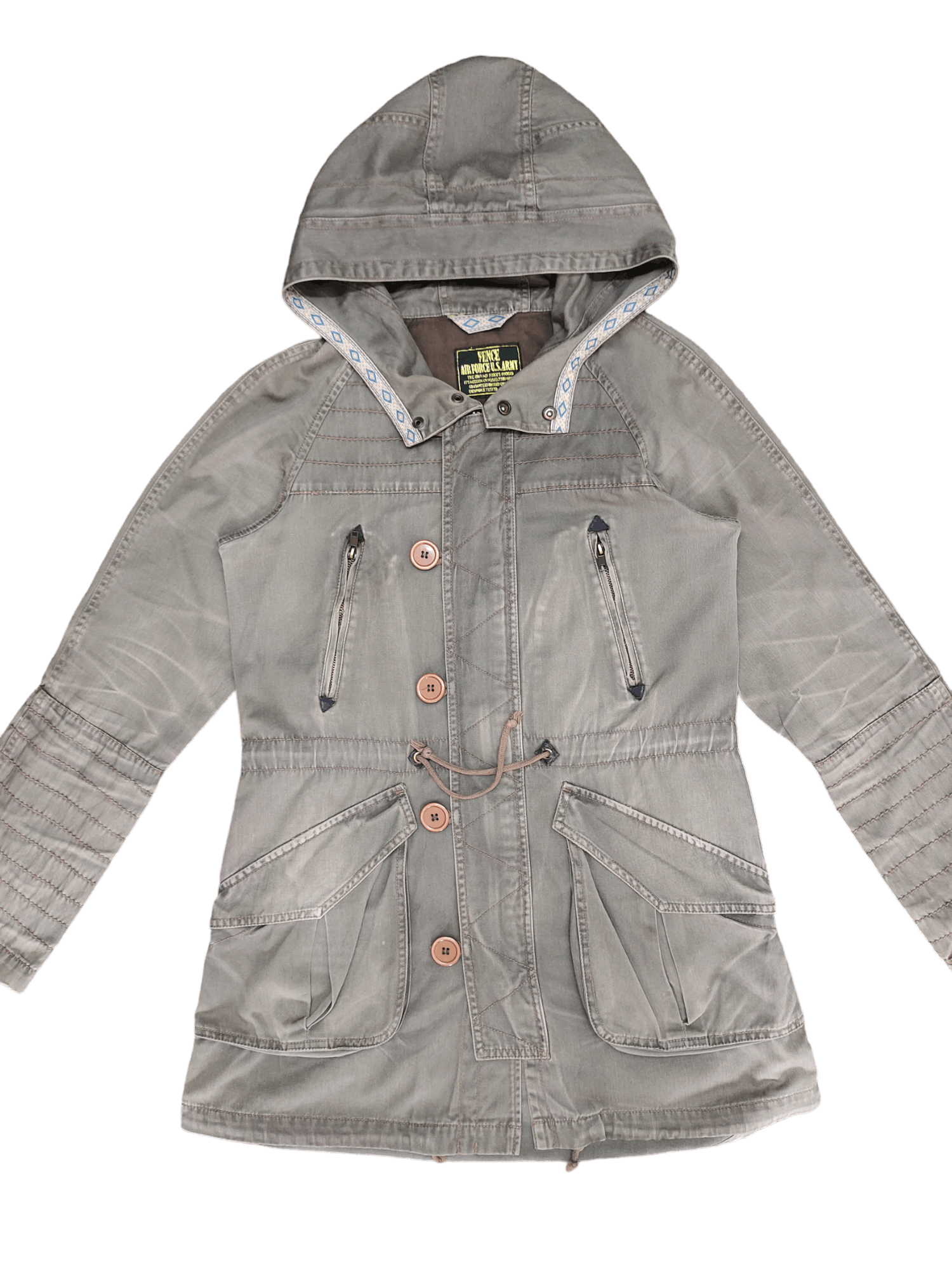 If Six Was Nine Vence Air Force U.S Army Og Parka Jacket Size US L / EU 52-54 / 3 - 2 Thumbnail