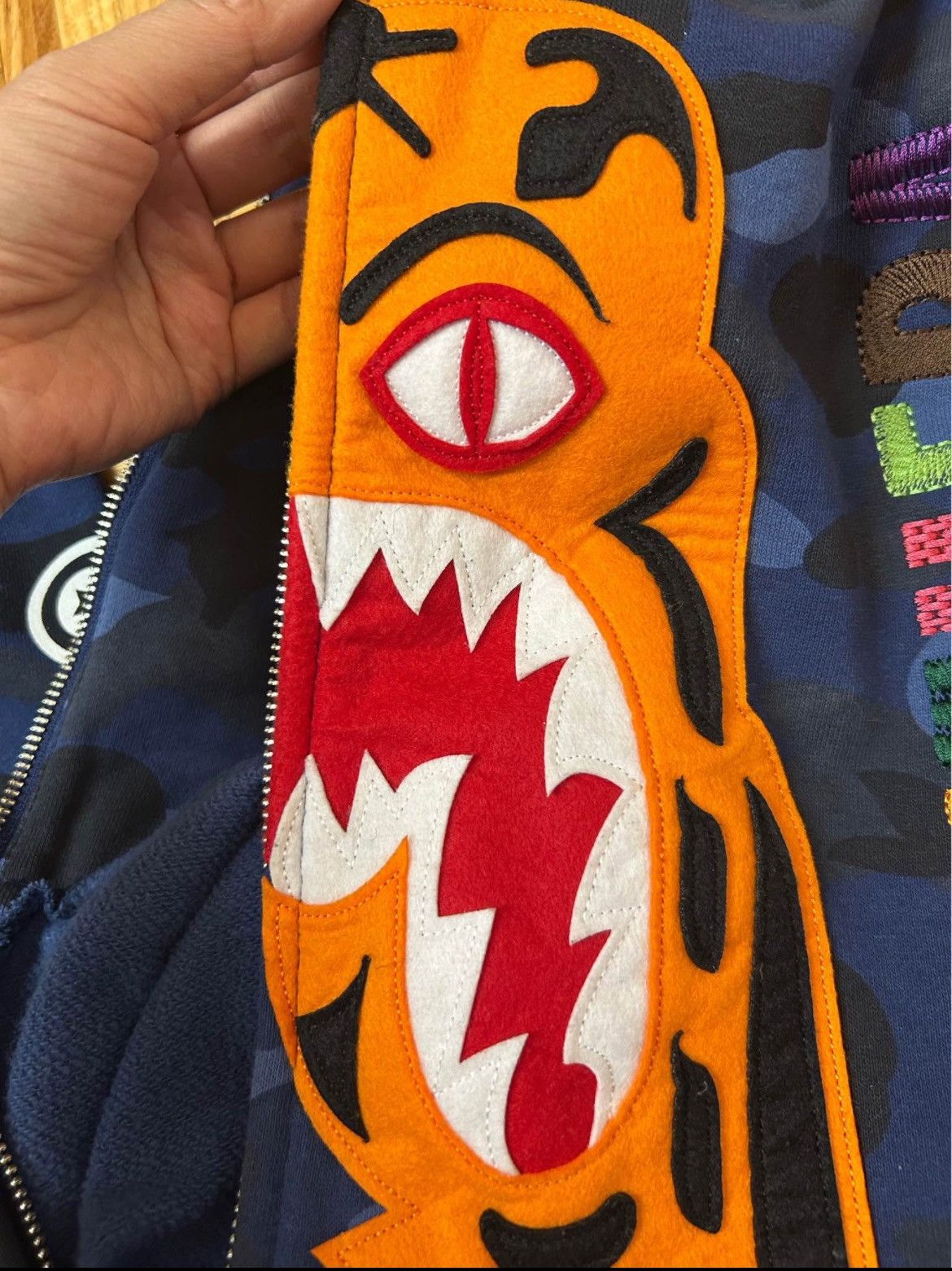 Bape Bape Tiger Blue Size US L / EU 52-54 / 3 - 6 Thumbnail