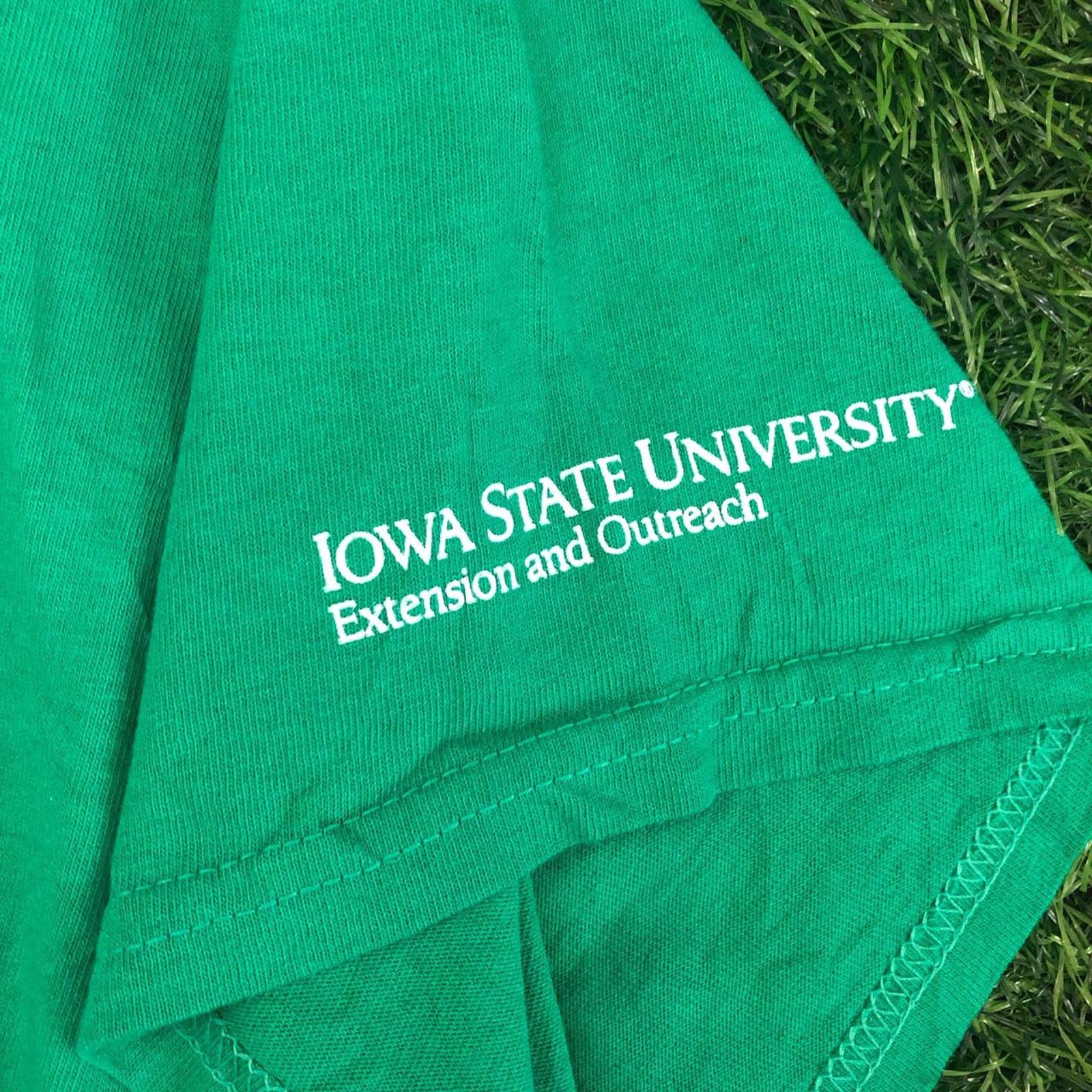 Gildan Green Iowa 4-H Clover Graphic Tee Size US M / EU 48-50 / 2 - 4 Thumbnail