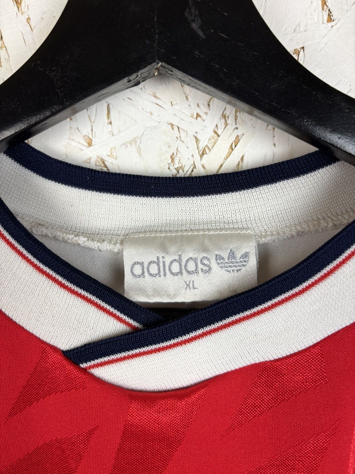 Adidas 90s Adidas 1990/92 Arsenal Template Blank Soccer Jersey XL Size US XL / EU 56 / 4 - 4 Thumbnail