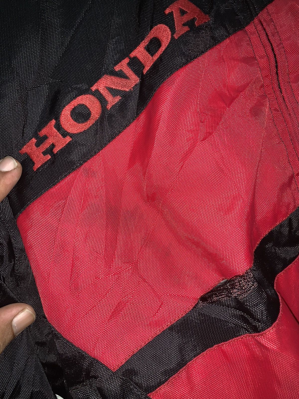 Honda × Japanese Brand × Vintage Vintage HONDA RACING RIDER JACKET Nylon Size US L / EU 52-54 / 3 - 6 Thumbnail