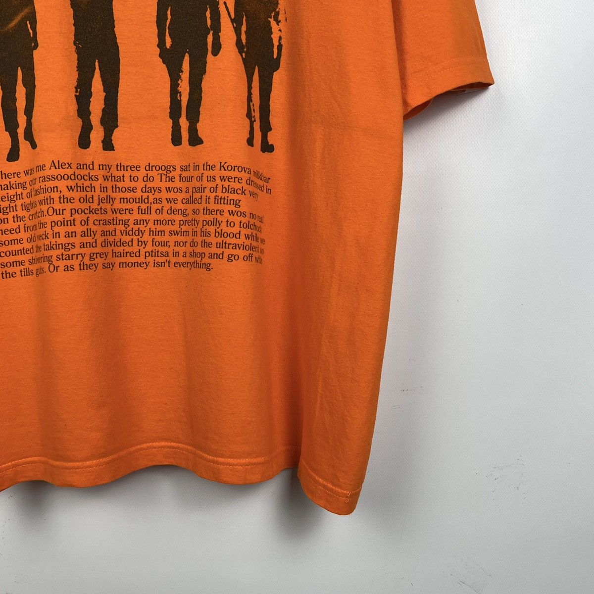 Vintage Vintage Clockwork Orange Stanley Kubrick Movie T Shirt 90’s Size US M / EU 48-50 / 2 - 3 Thumbnail
