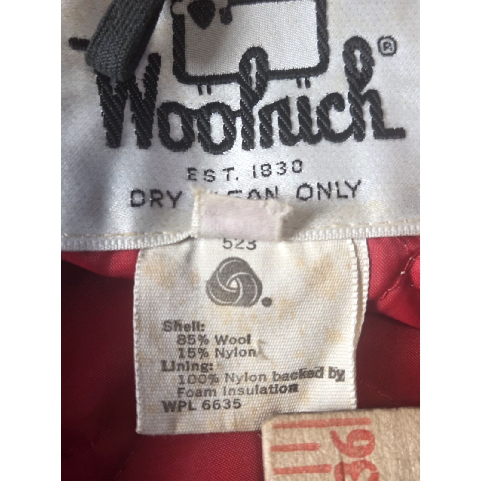 Vintage VINTAGE Woolrich Wool Mackinaw Buffalo Plaid Jacket Men 40 Red Black Lined USA 523 Size US XXS / EU 40 - 5 Thumbnail