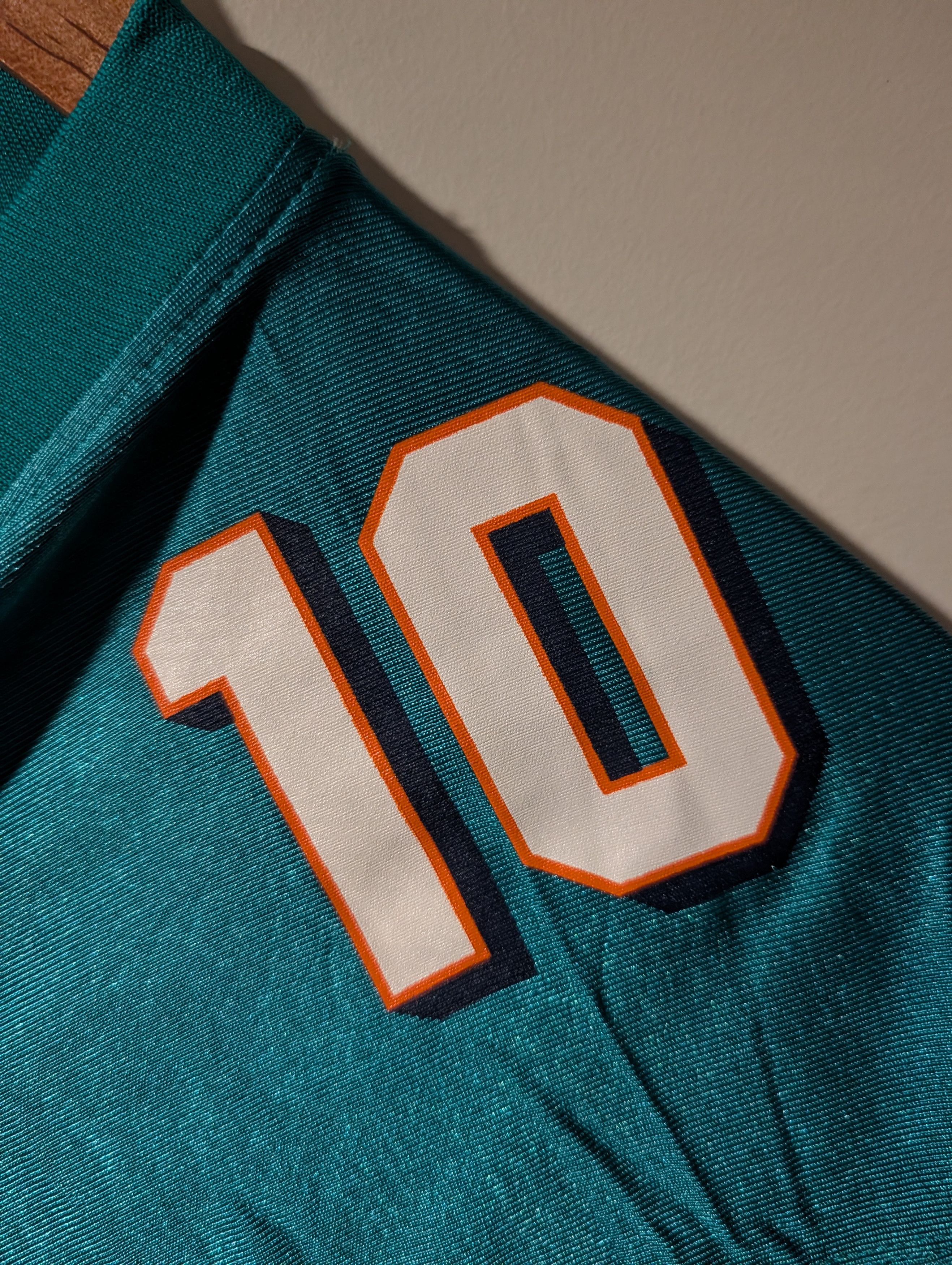 NFL Reebok NFL Equipment Chad Pennington Miami Dolphins Jersey Size US L / EU 52-54 / 3 - 8 Thumbnail