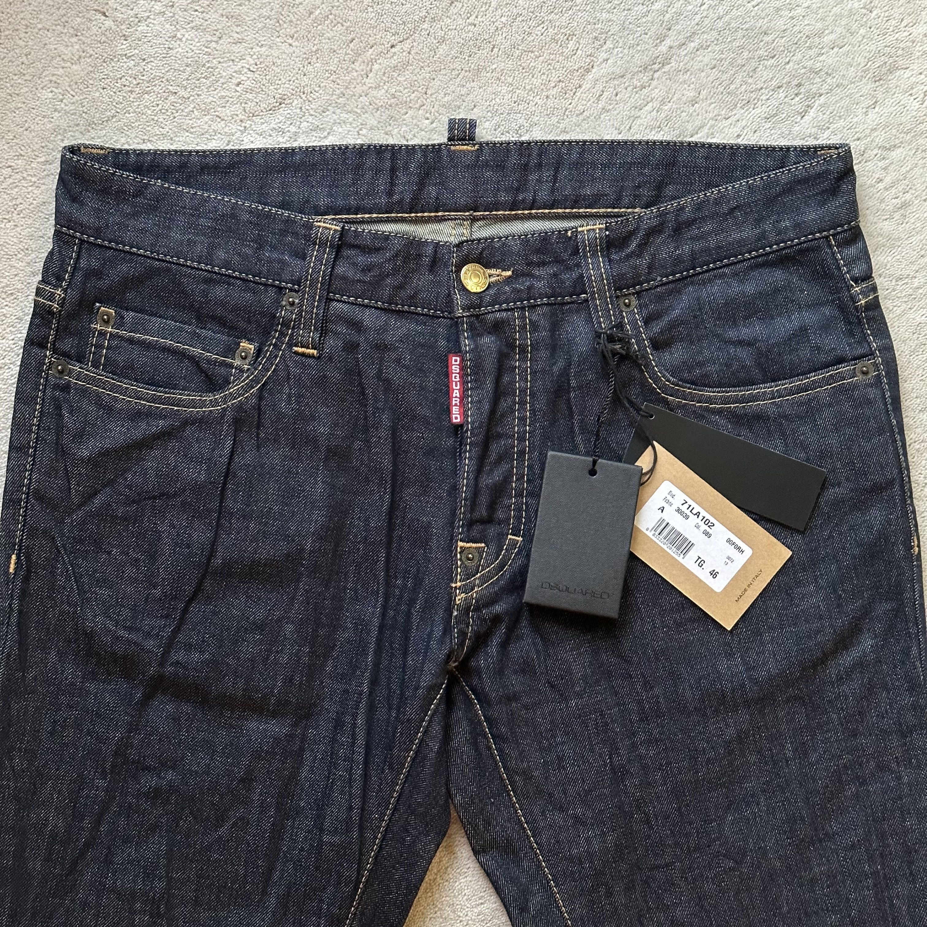 Dsquared2 DSQUARED2 Dark Rinse Wash SLIM JEANS Size 46 EUR | 30 US Size US 30 / EU 46 - 7 Thumbnail