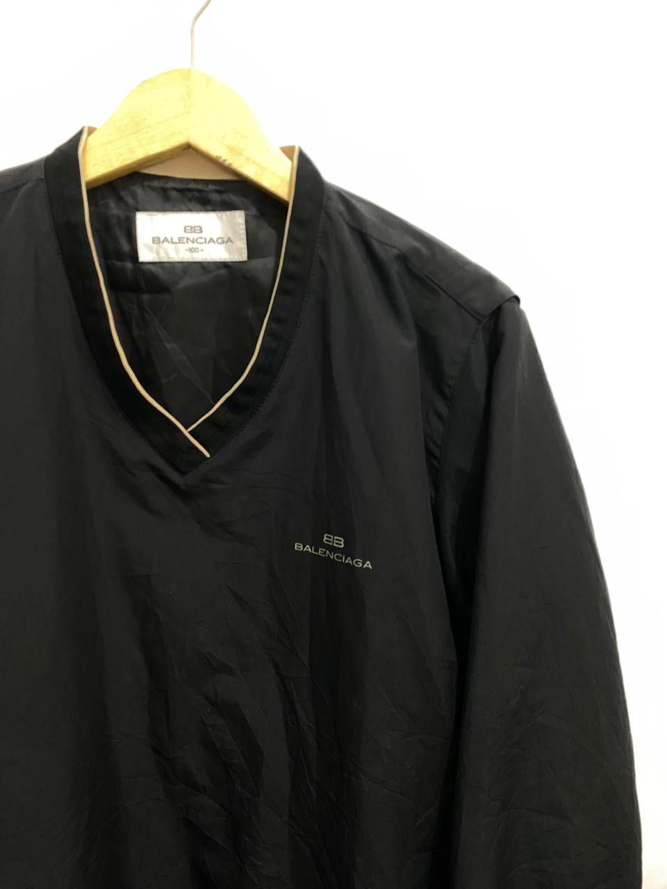 Balenciaga 💥All Black💥Balenciaga Track Sweatshirt Size US L / EU 52-54 / 3 - 2 Thumbnail
