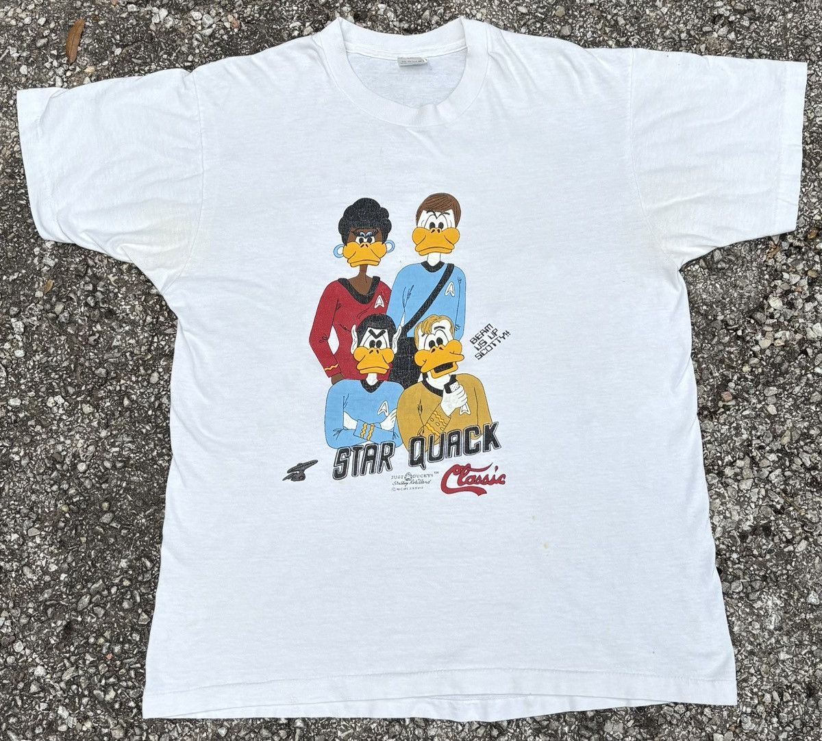 Other Vintage 90s Star Quack Parody Size US L / EU 52-54 / 3 - 1 Thumbnail