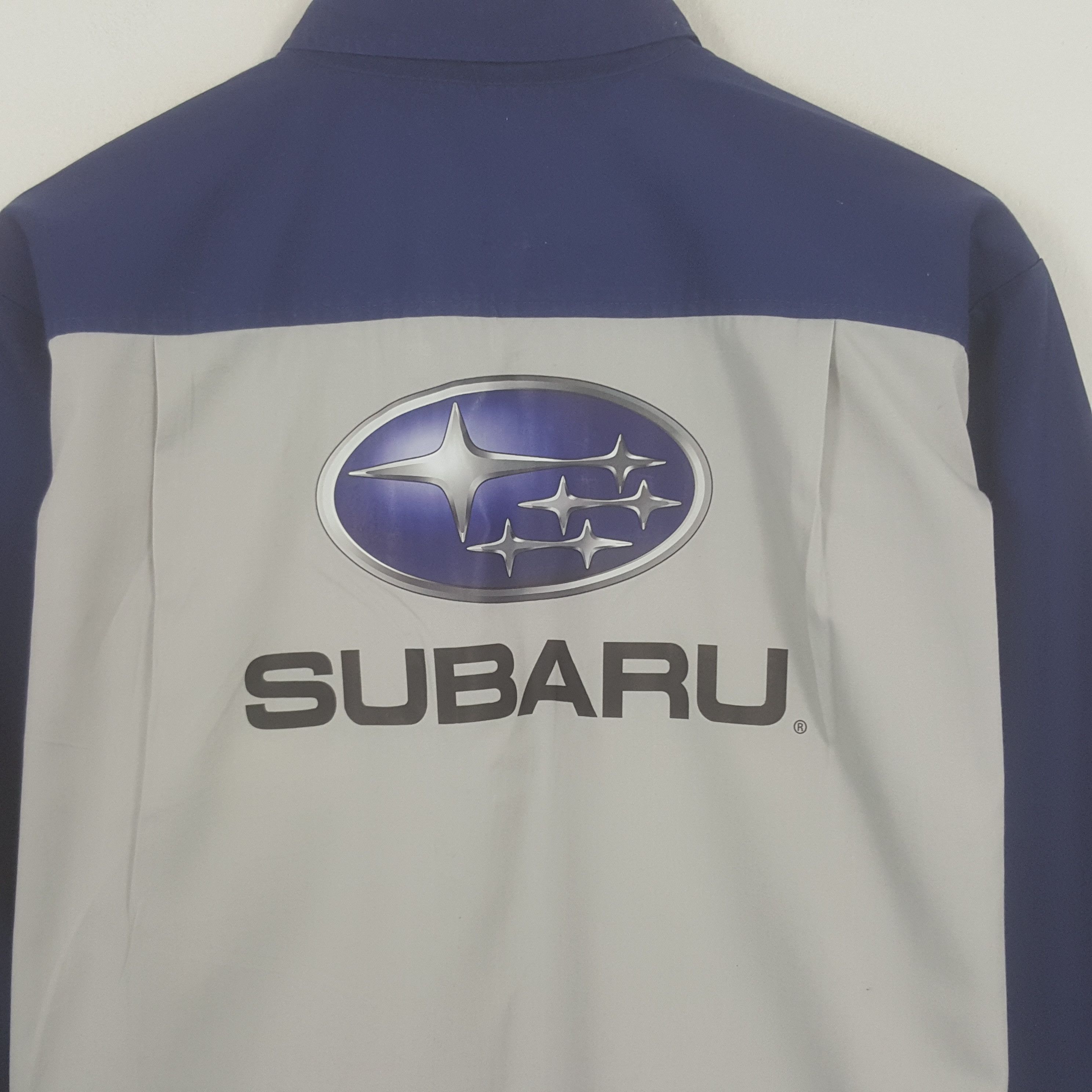 Japanese Brand × Vintage Vintage Subaru Racing Custom Art Button Up Jacket Size US L / EU 52-54 / 3 - 2 Thumbnail