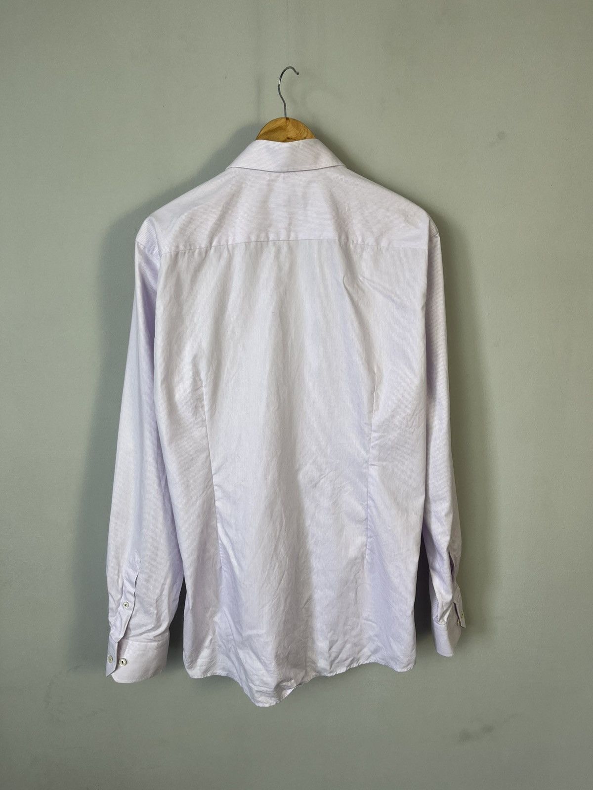 Eton Eton Luxury Classic Basic Cotton Long Sleeve Shirt Size US XL / EU 56 / 4 - 6 Thumbnail