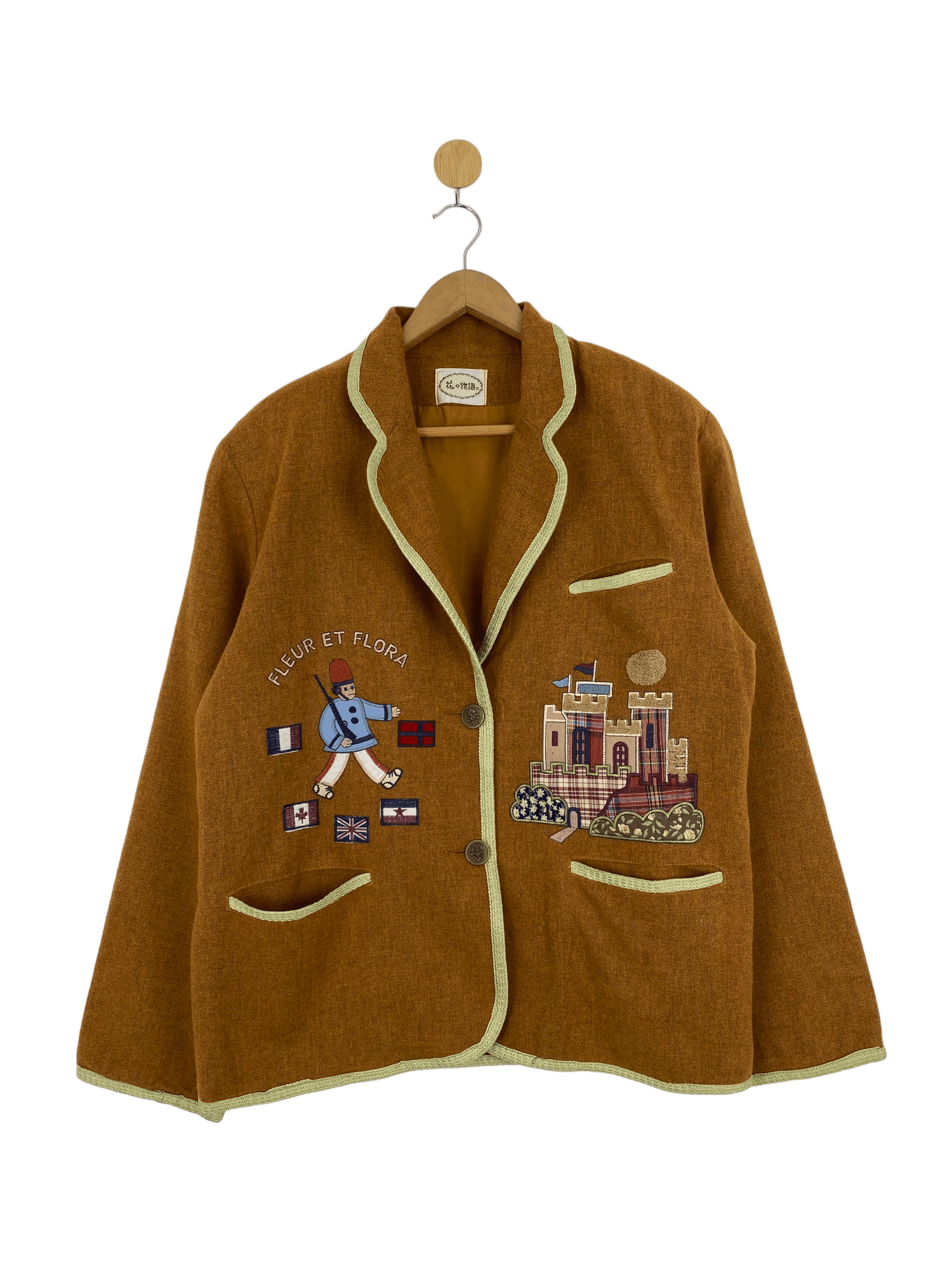 If Six Was Nine Vintage Japanese Brand Embroidered Button Up Jacket MJ0055 Size US L / EU 52-54 / 3 - 1 Thumbnail