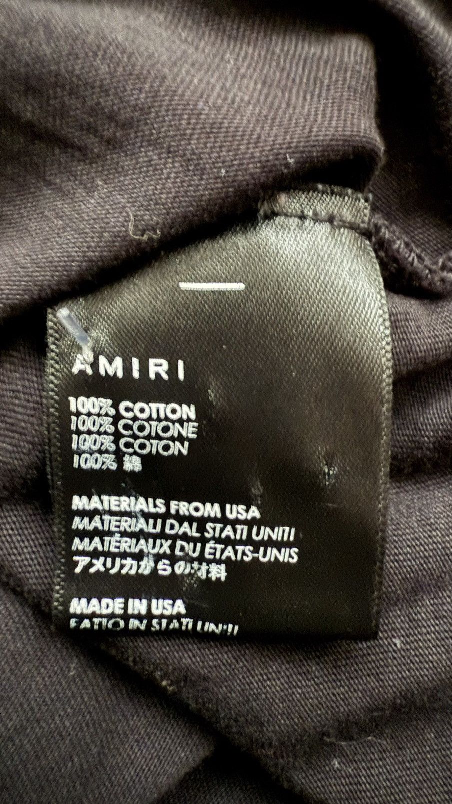 Amiri Lovers front & back print tee Size US L / EU 52-54 / 3 - 12 Thumbnail
