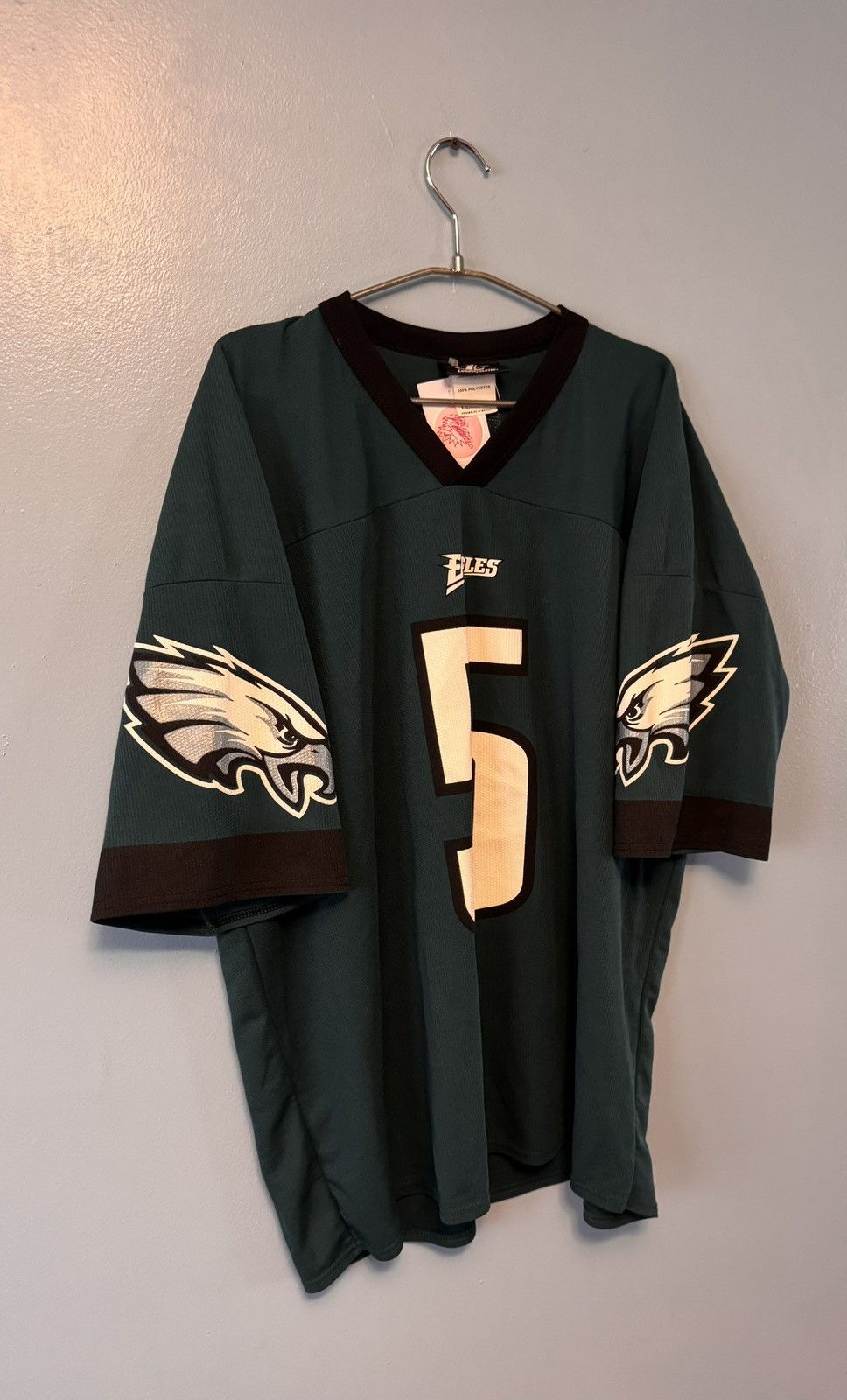 NFL Vintage Philadelphia Eagles #5 Donovan McNabb Jersey Size US XXL / EU 58 / 5 - 2 Thumbnail