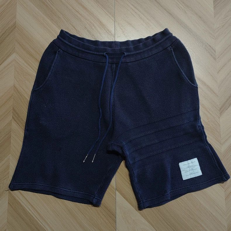 Thom Browne Thom Browne Waffle Knit Shorts-yf Size US 30 / EU 46 - 1 Thumbnail