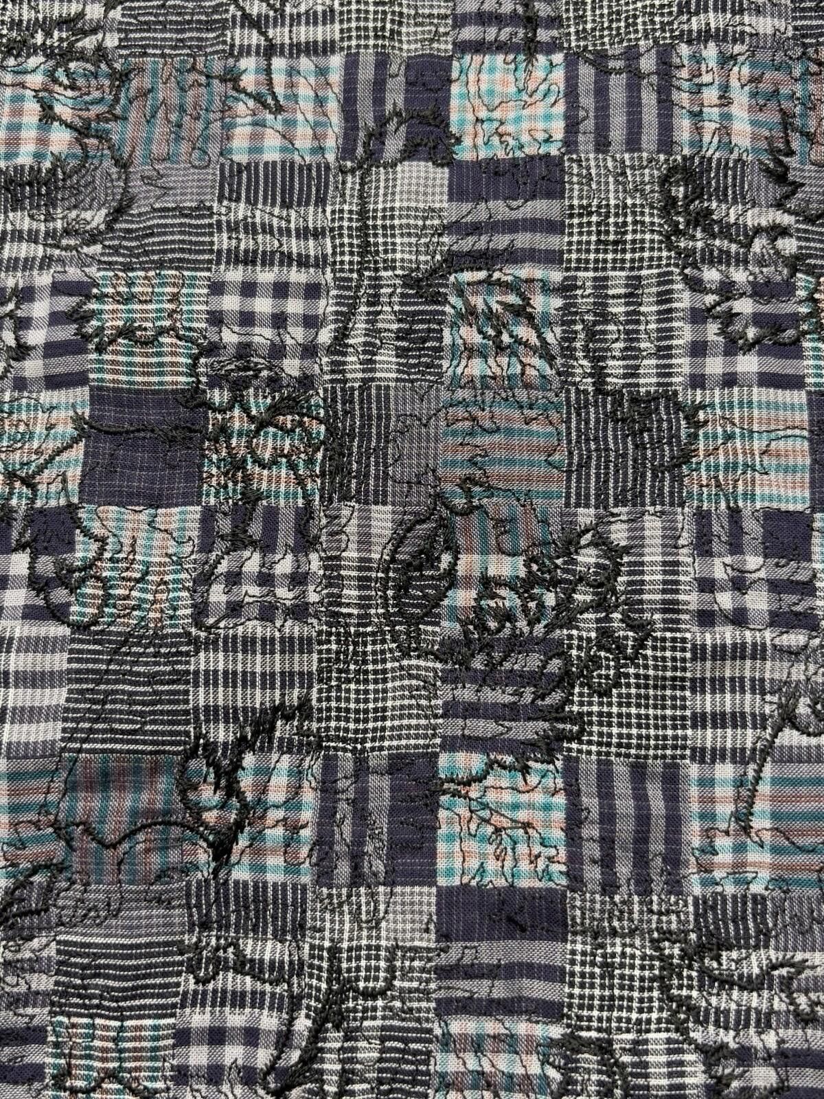 Robert Graham Robert Graham Shirt Mens S Classic Fit Embroidered Patchwork Size US S / EU 44-46 / 1 - 12 Thumbnail