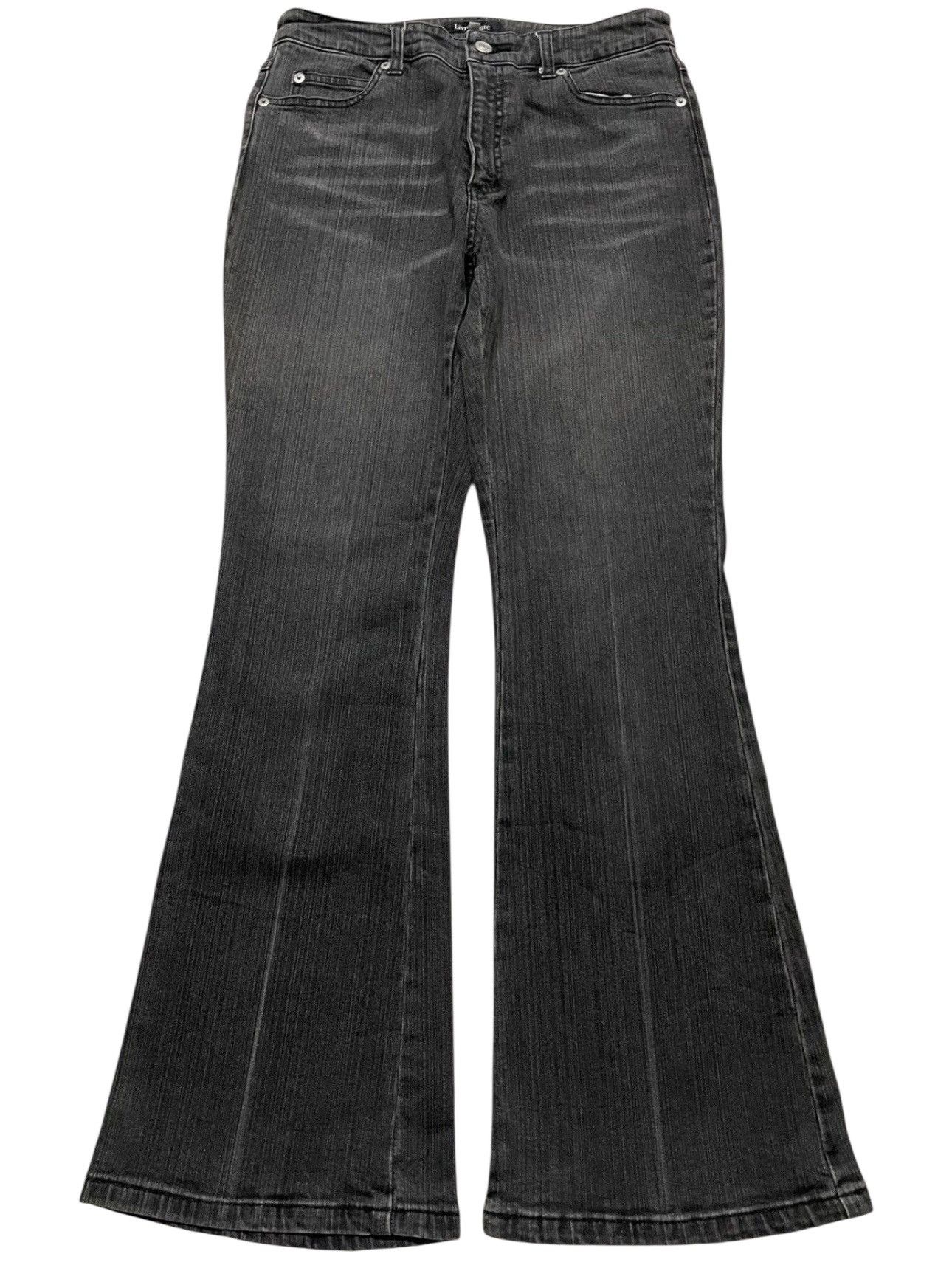 Japanese Brand 💥Flared💥90s Style Live Claire Japan Mudwash Slim Bootcut Size US 29 - 1 Thumbnail
