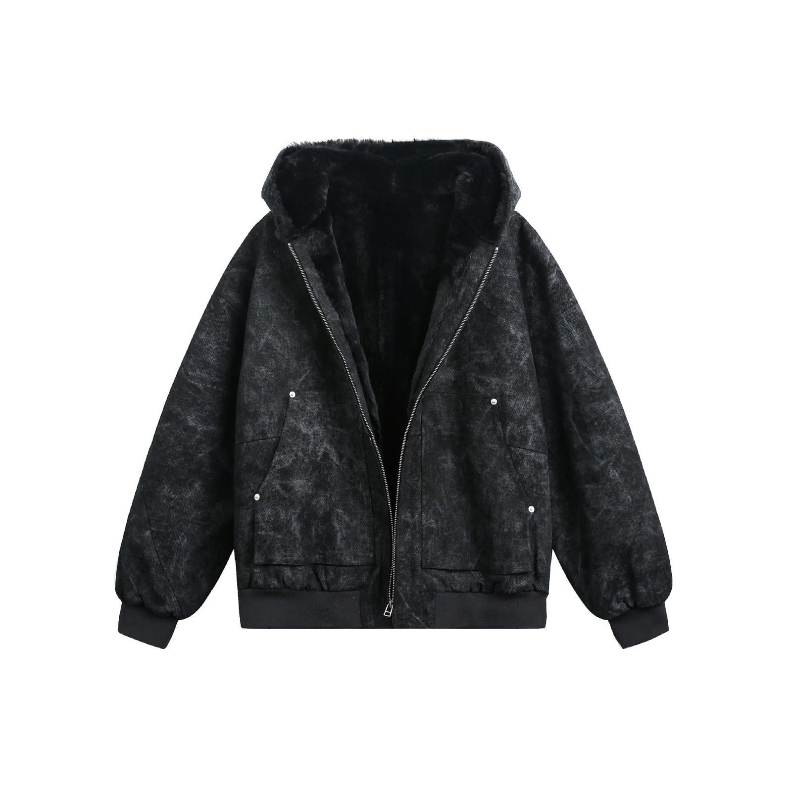 Other Faux Fur Lined Hooded Jackets, Mens Outerwear Size US L / EU 52-54 / 3 - 1 Thumbnail