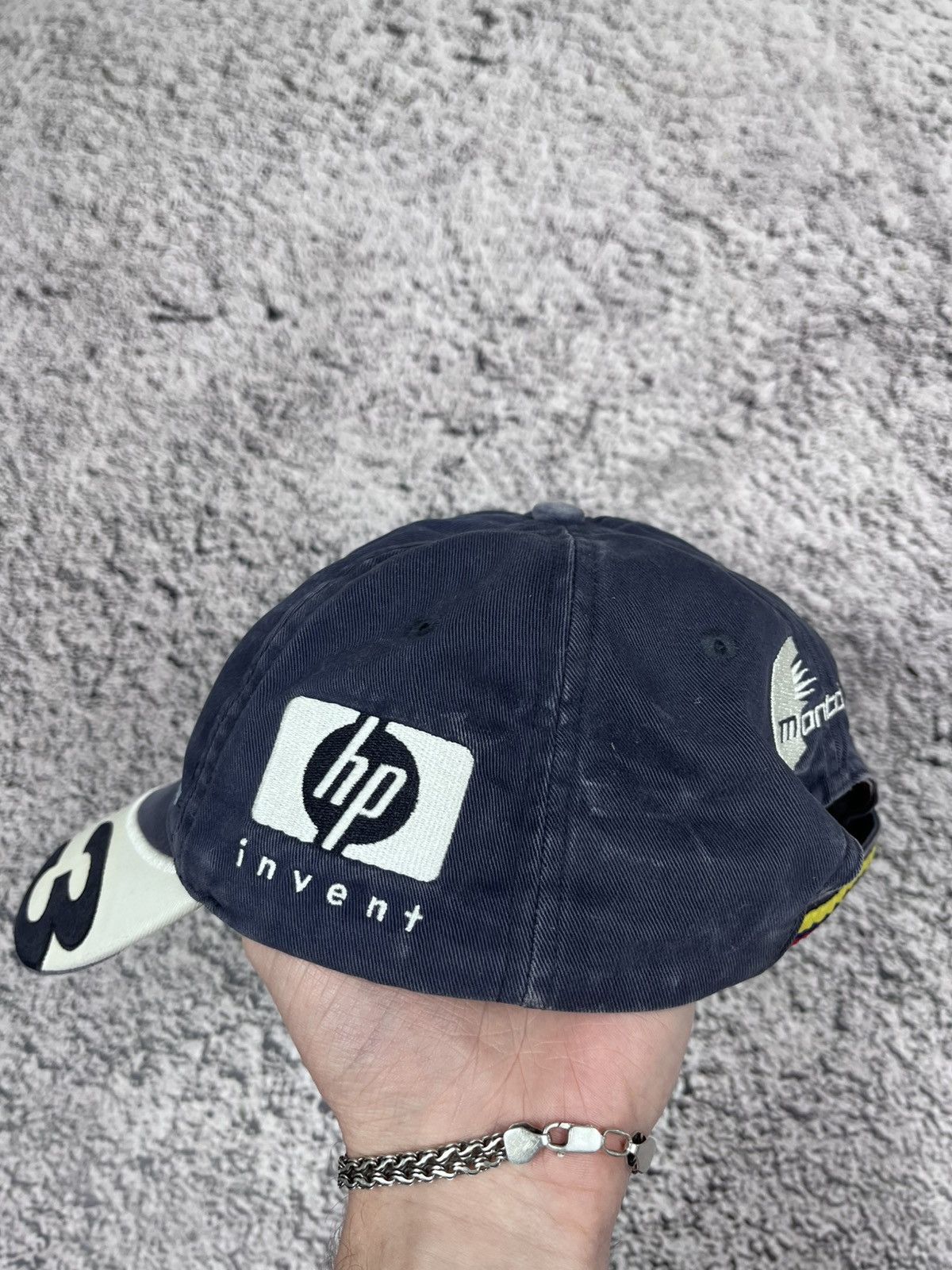 BMW Vintage Formula 1 BMW Williams team Faded Cap Hat Size ONE SIZE - 7 Thumbnail