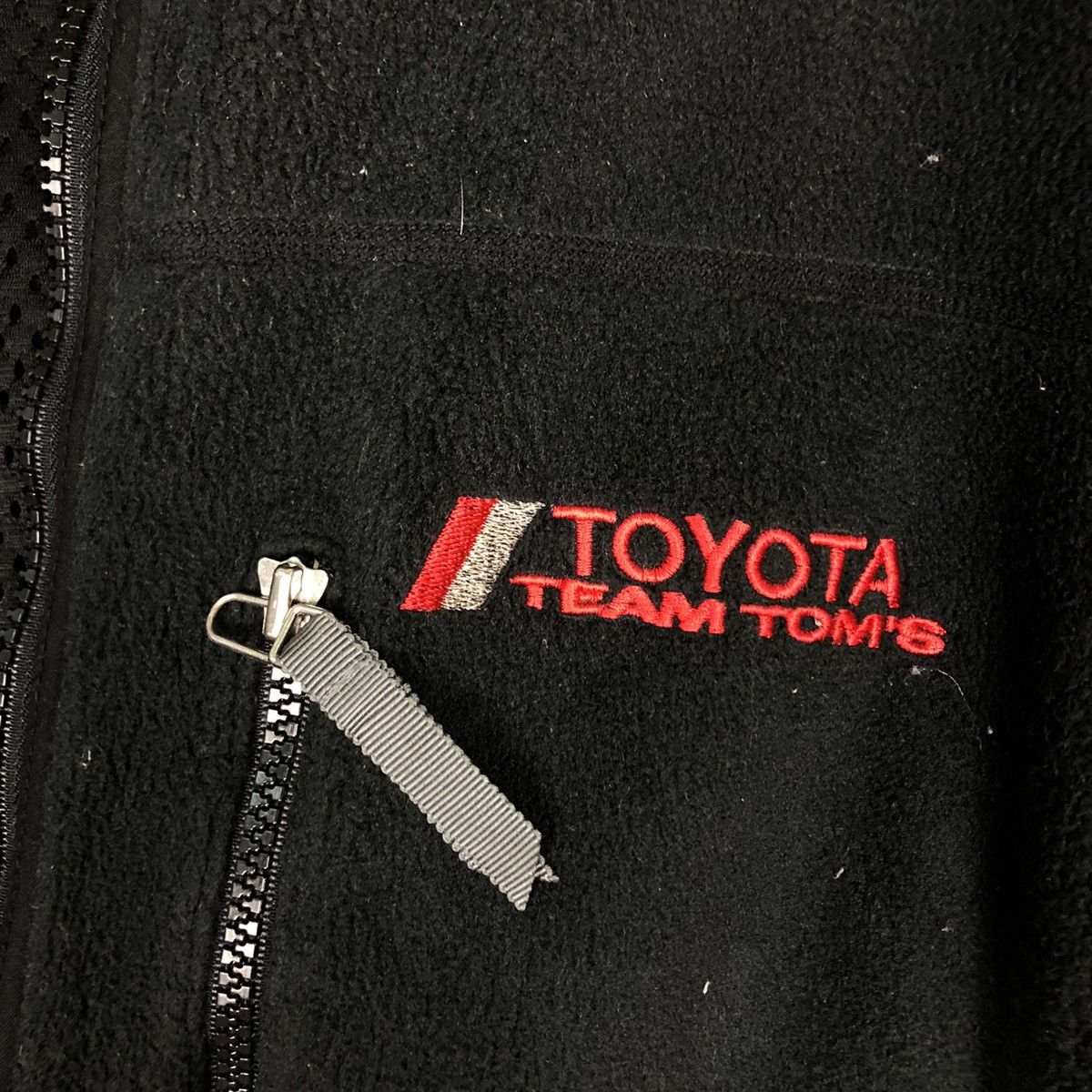 Japanese Brand 🔥90’s Vtg Fleece Bomber Jacket Toyota Racing Toms Racing Size US L / EU 52-54 / 3 - 16 Thumbnail