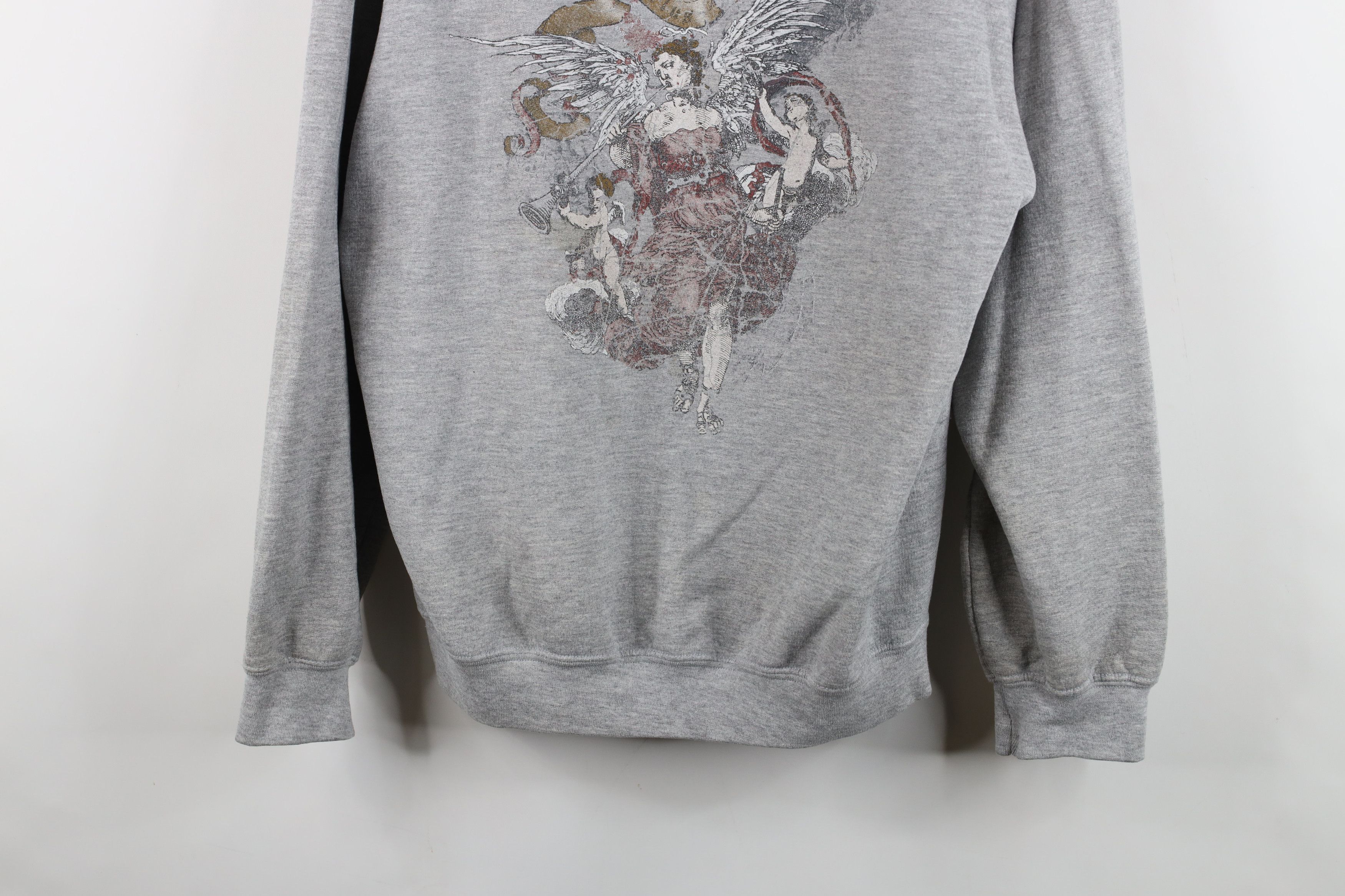 Vintage Vintage 90s Streetwear Angel UFC MMA Fighting Sweatshirt Size US L / EU 52-54 / 3 - 3 Thumbnail