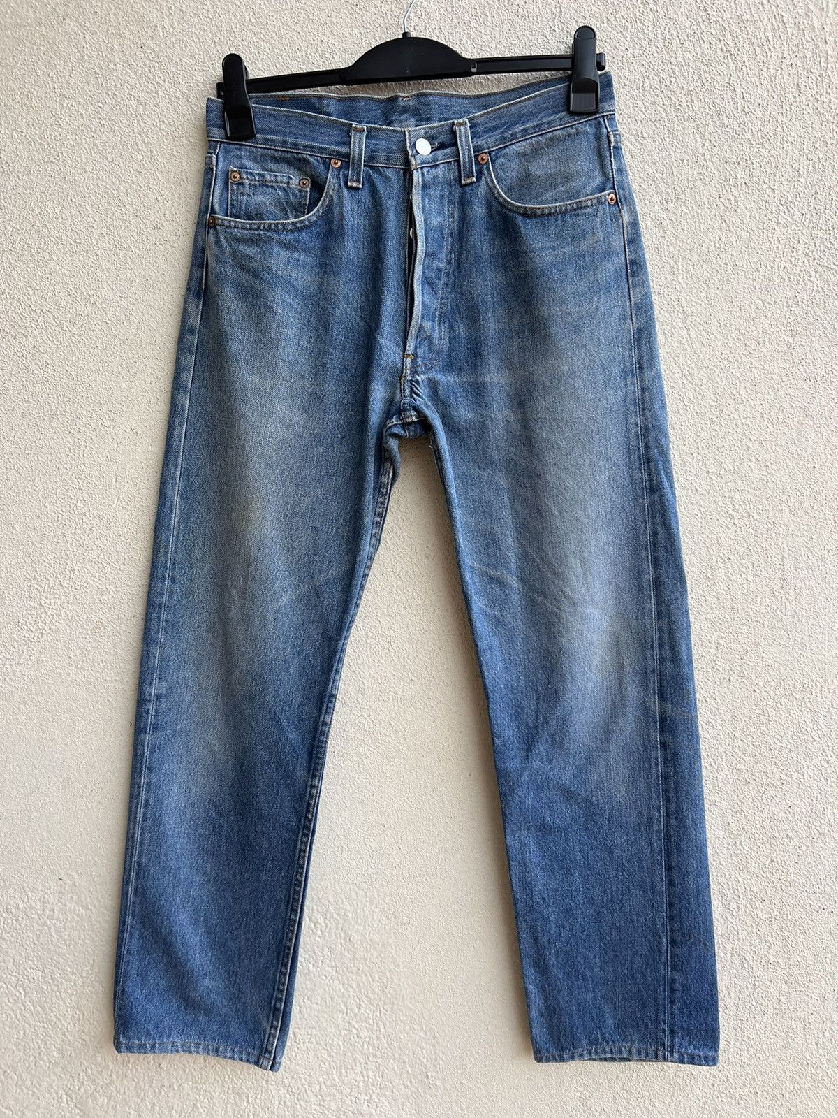 Vintage 80s Levi’s 501 Fade Denim Jeans
