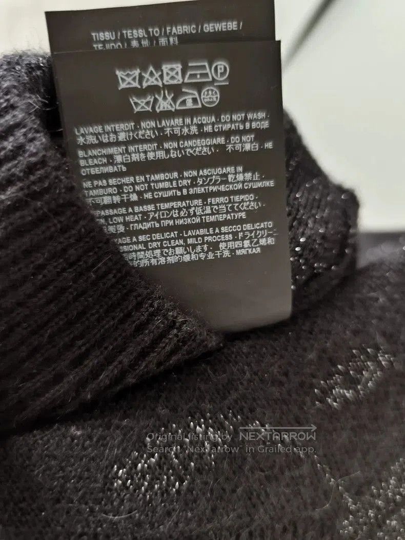 Saint Laurent Paris Saint Laurent Paris Music Note Sweater. Size US L / EU 52-54 / 3 - 4 Thumbnail