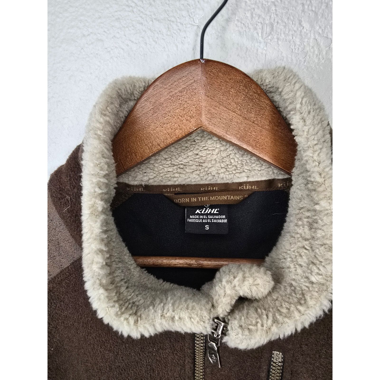 Kuhl KUHL Jacket Men's Small Alpenwurx Fleece Brown Coat Size US S / EU 44-46 / 1 - 8 Thumbnail