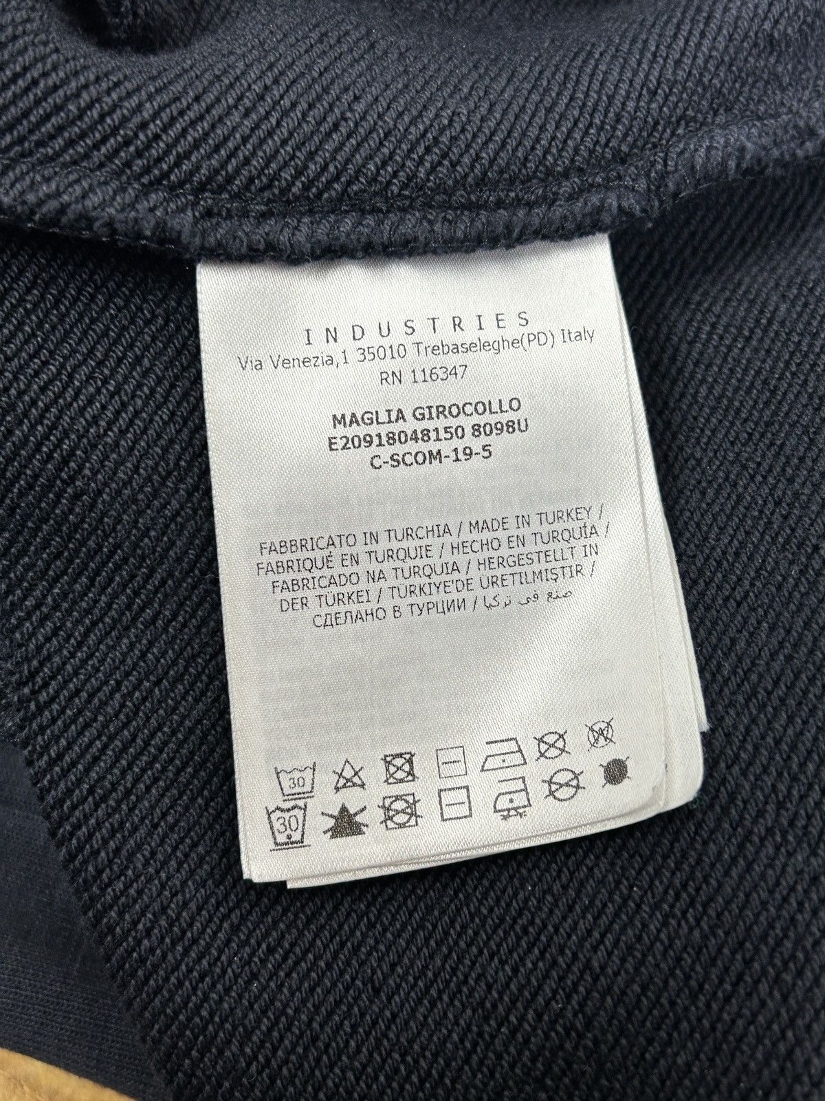 Moncler Moncler Logo Print Crewneck Sweatshirt Blue XXL Size US XXL / EU 58 / 5 - 10 Thumbnail
