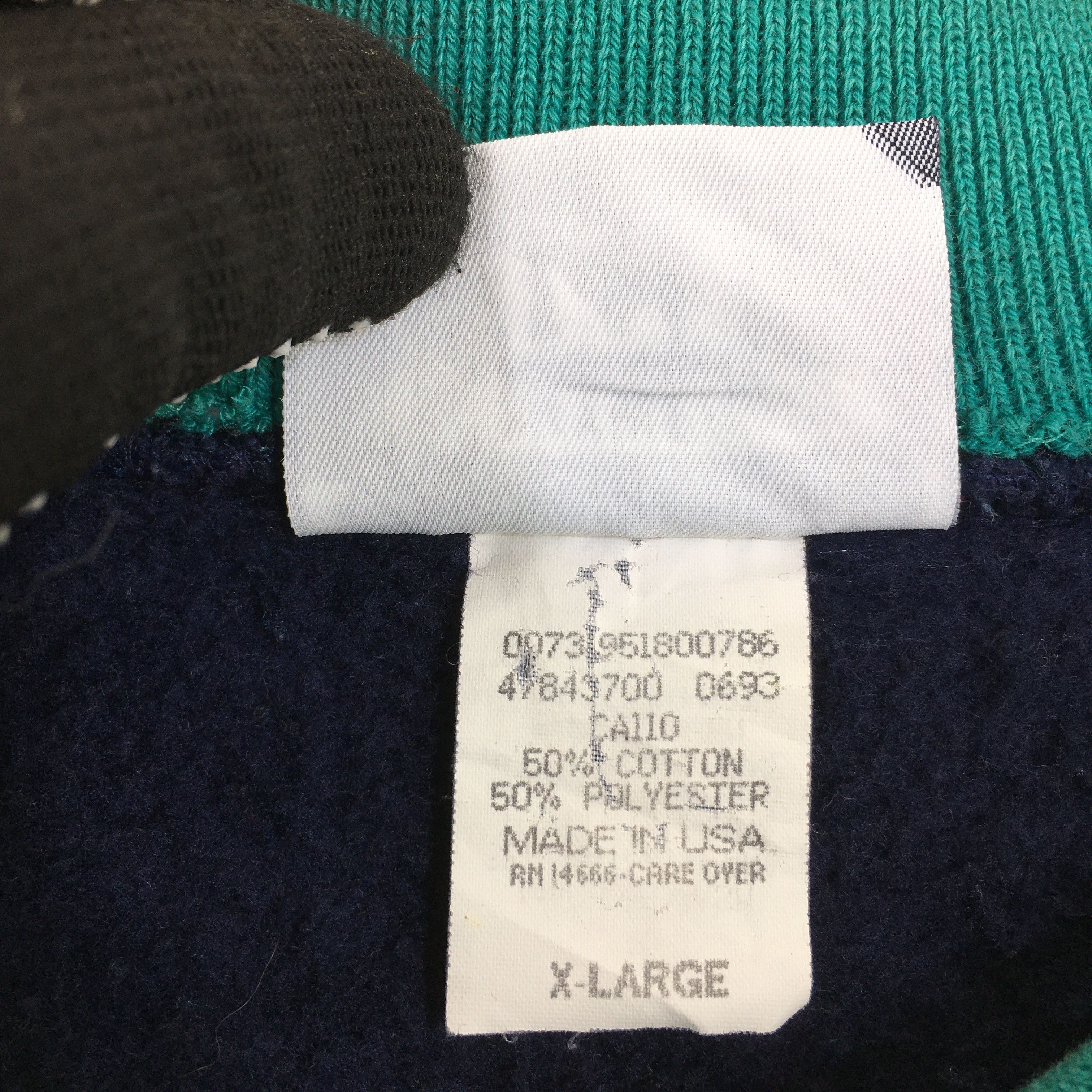 Vintage Vintage 90s Northwoods Wisconsin Blue Sweatshirt XLarge Size US XL / EU 56 / 4 - 6 Thumbnail