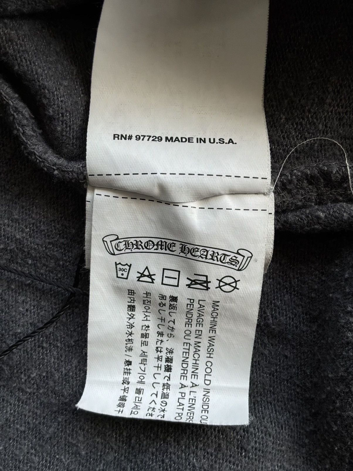 Chrome Hearts 2000s Chrome Hearts - T-Bar Script - Zip Hoodie Size US L / EU 52-54 / 3 - 15 Thumbnail