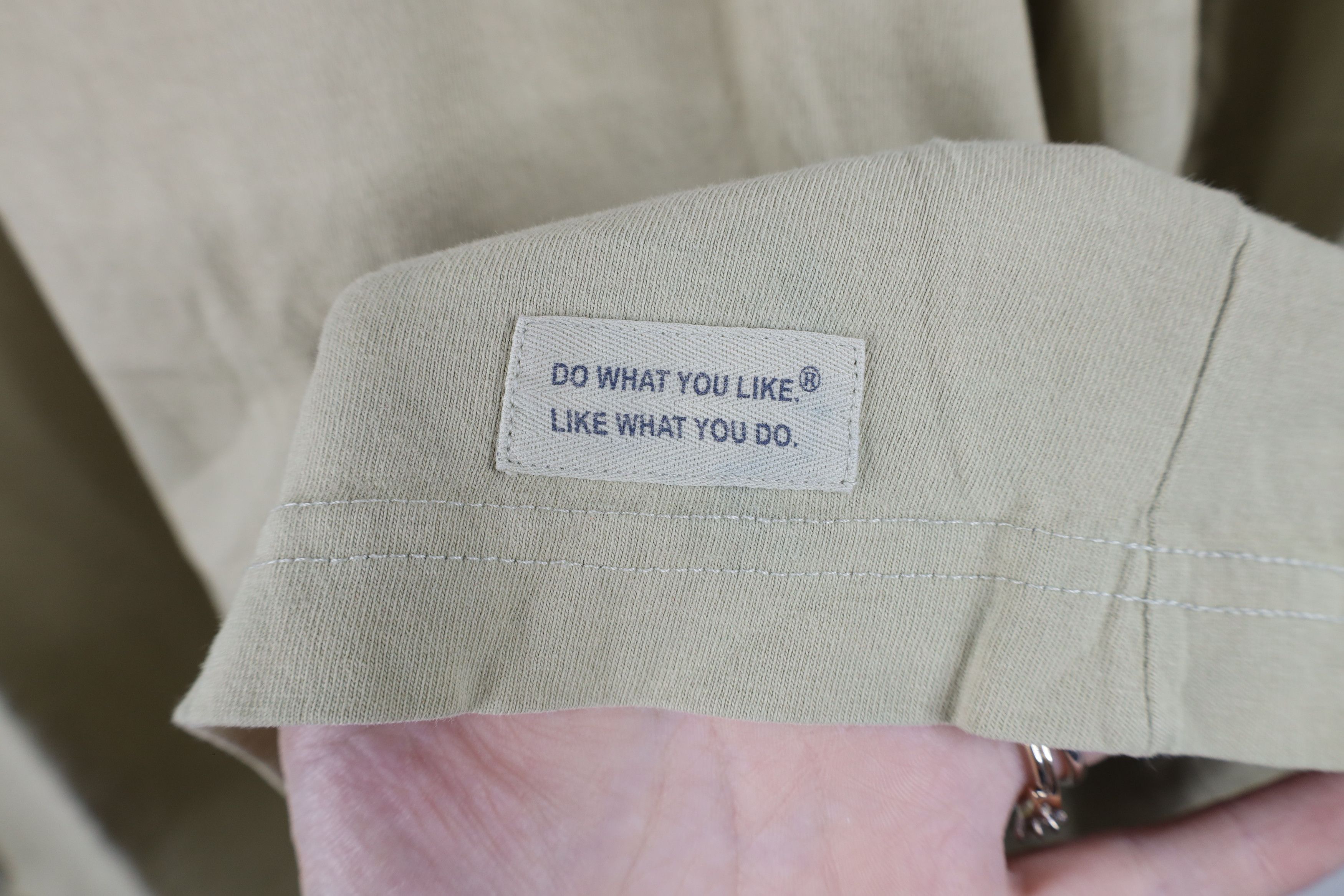Life is Good Life Is Good Fired Up Grill Long Sleeve T-Shirt Beige Cotton Size US L / EU 52-54 / 3 - 4 Thumbnail