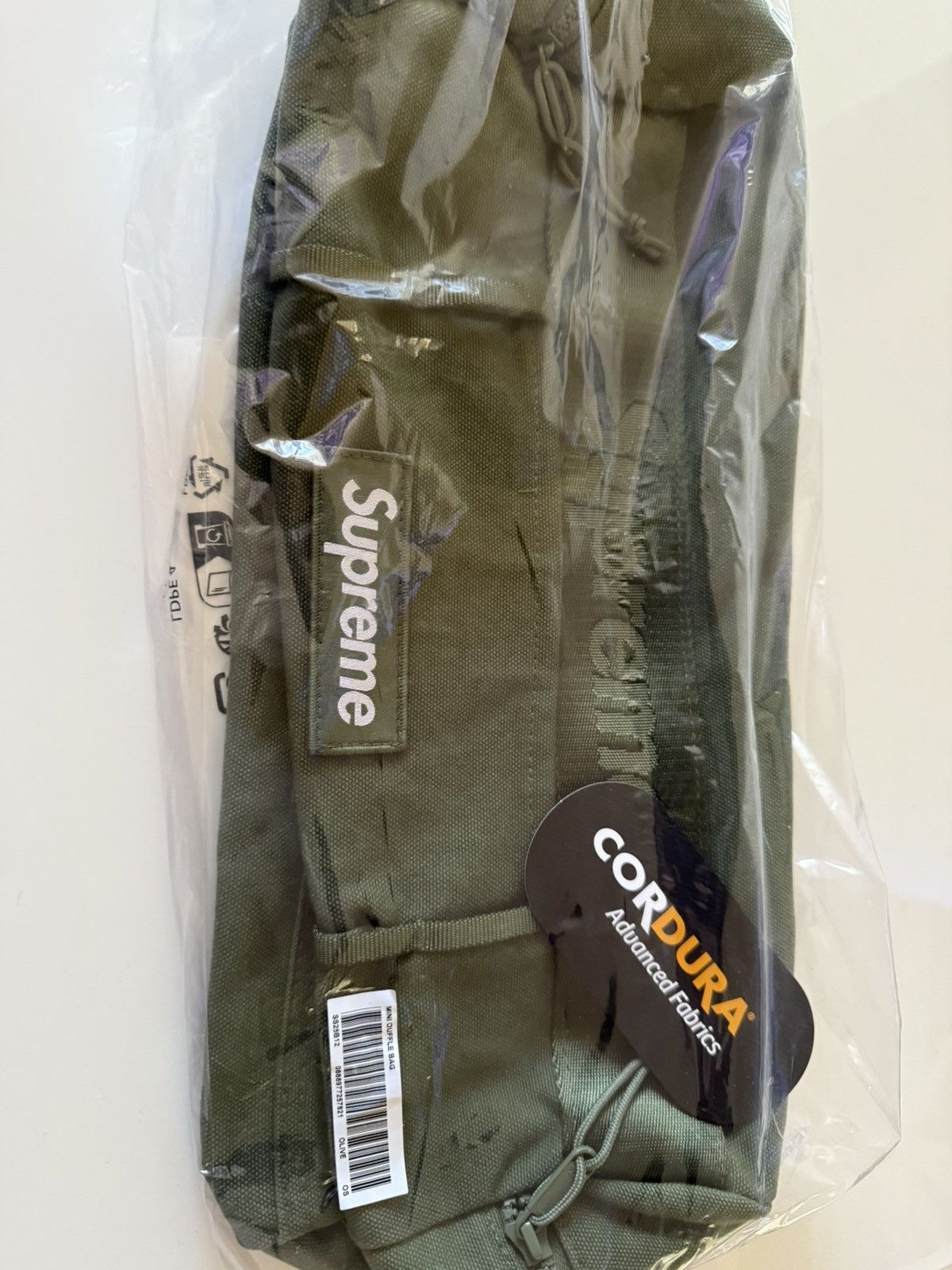 Supreme Ss25 Utility Mini Duffle Bag in Green, Men's