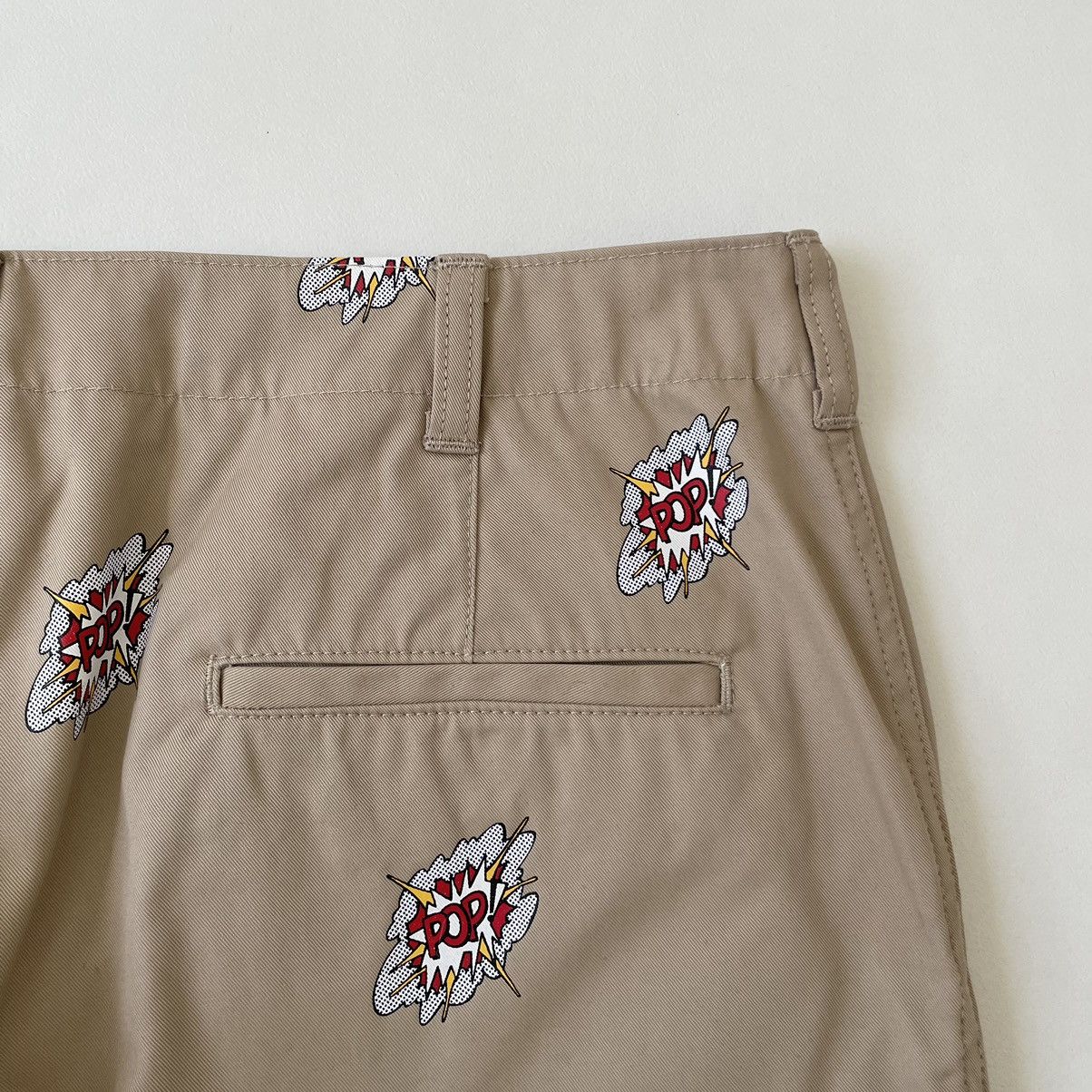 Comme des Garcons Lichtenstein ‘Pop’ Print Beige Wide Pants Size US 36 / EU 52 - 17 Thumbnail