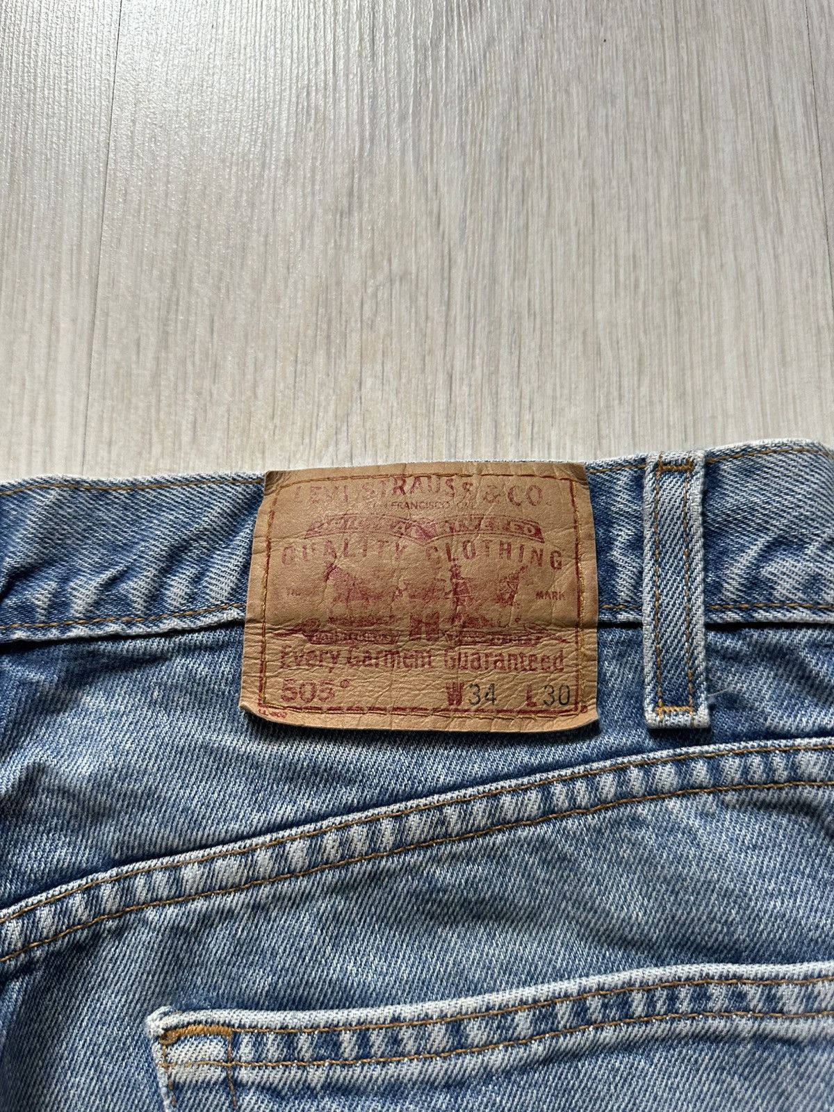 Levi's Vintage Levi's 505 Pants 34/30 Size US 34 / EU 50 - 9 Thumbnail