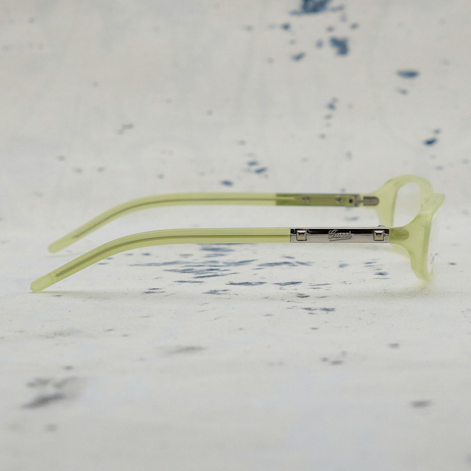 Gucci Vintage gucci gg 3072 light green rectangular sunglasses Size ONE SIZE - 3 Thumbnail