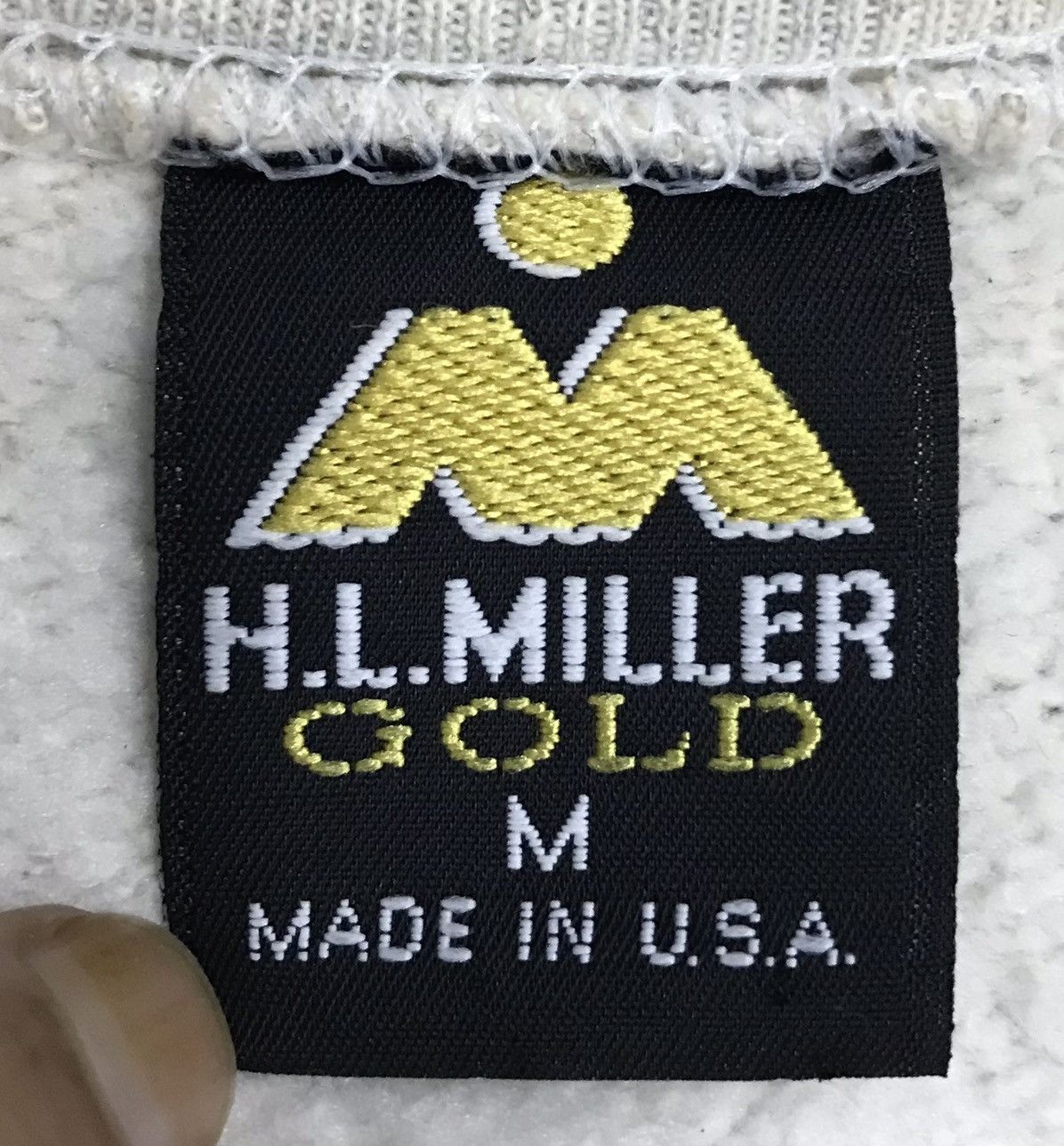 Vintage Vintage H.l.Miller Gold Colonado Made In Usa Sweatshirt Size US M / EU 48-50 / 2 - 8 Thumbnail